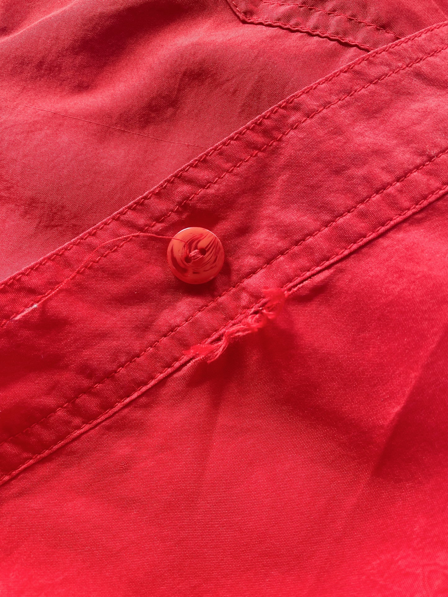 Silk Pocket Blouse (M)