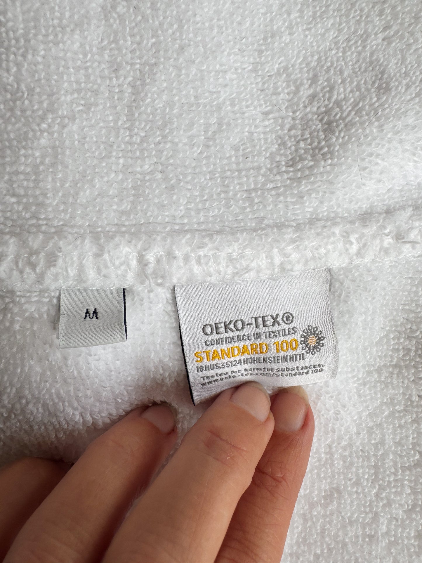 Luxe Terry Cloth Robe (M)