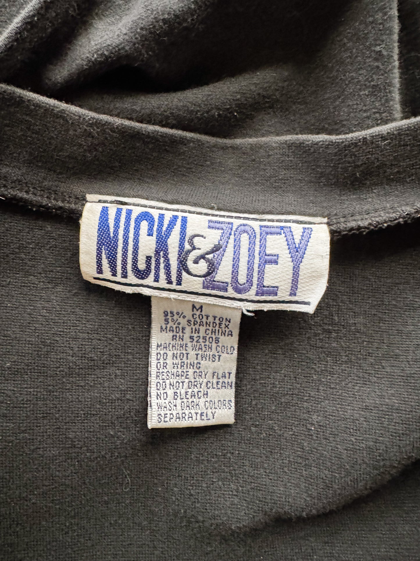 Square-neck 90s Thong Bodysuit (M)