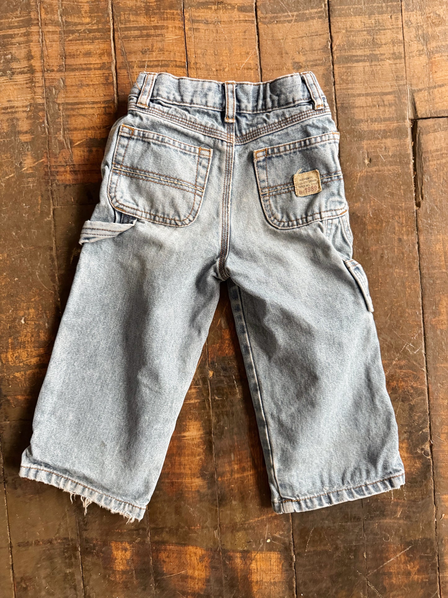 Wide Leg Carpenter Denim Jeans (24mths)