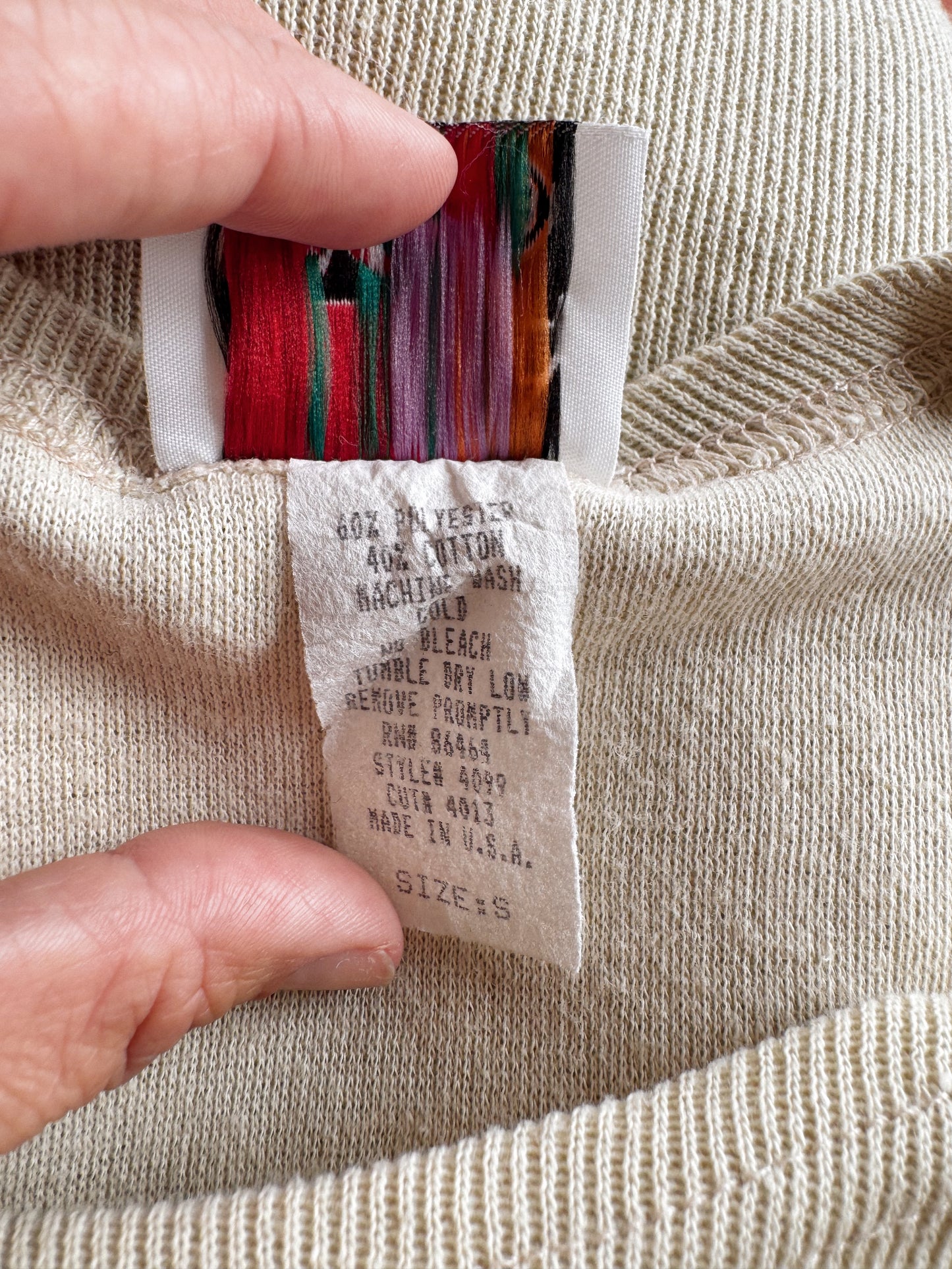 Sage Green 80s Box Shirt (S)