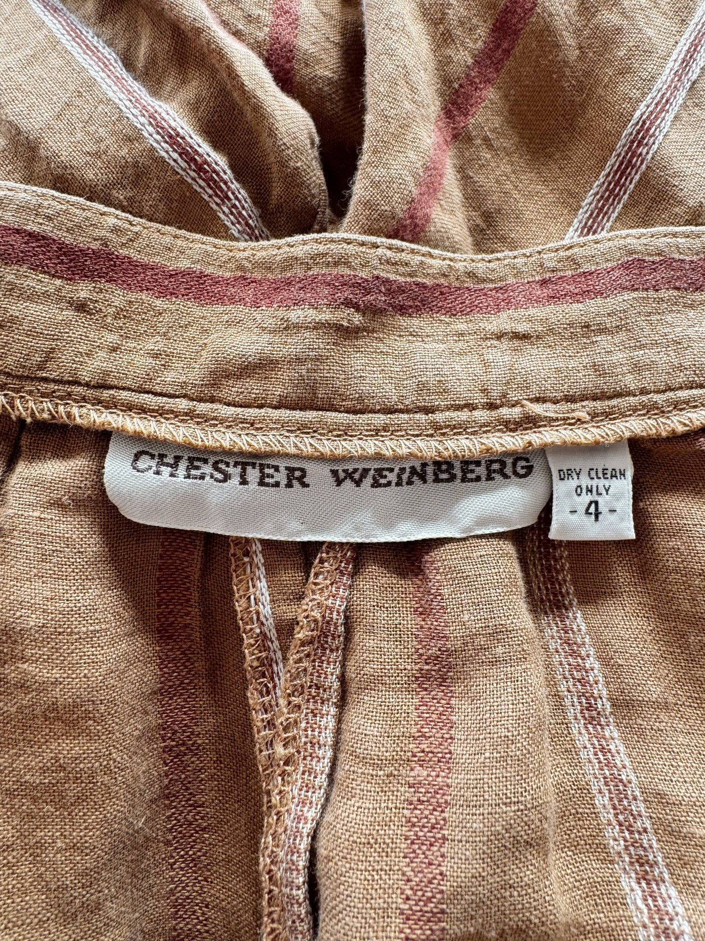 Chester Linen 70s Palazzo Pant (XS)