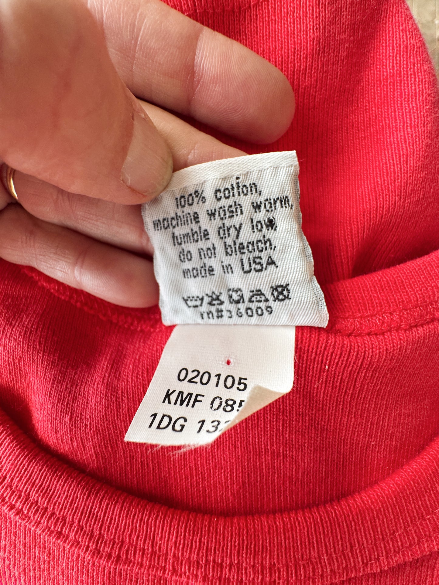 90s CK Jeans Baby Tee (S)