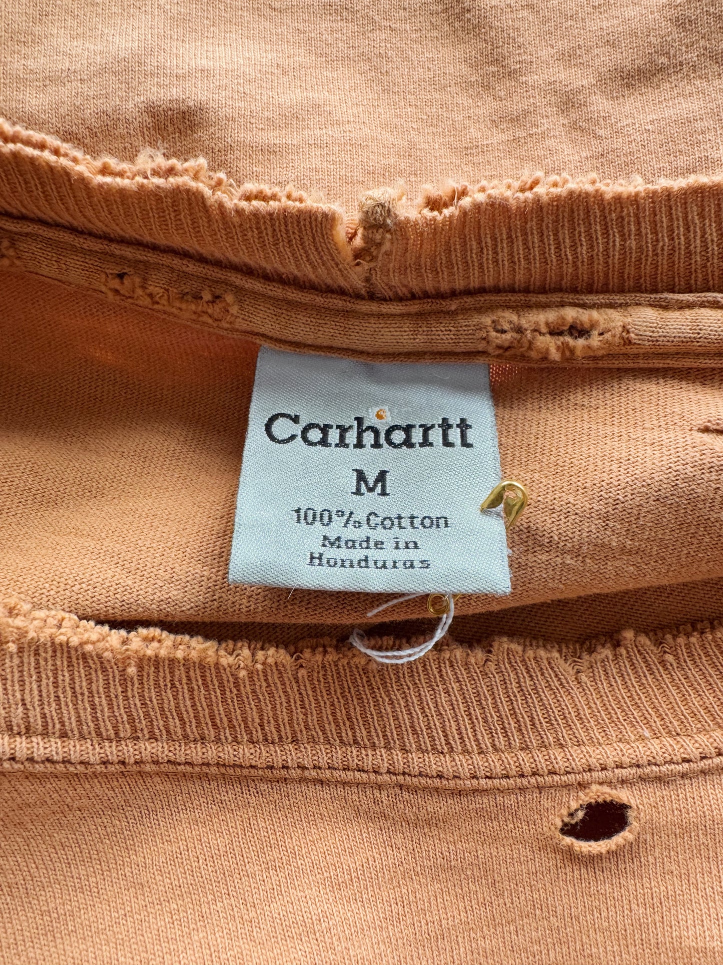 Carhartt Distressed Mens T-Shirt (Mens M)