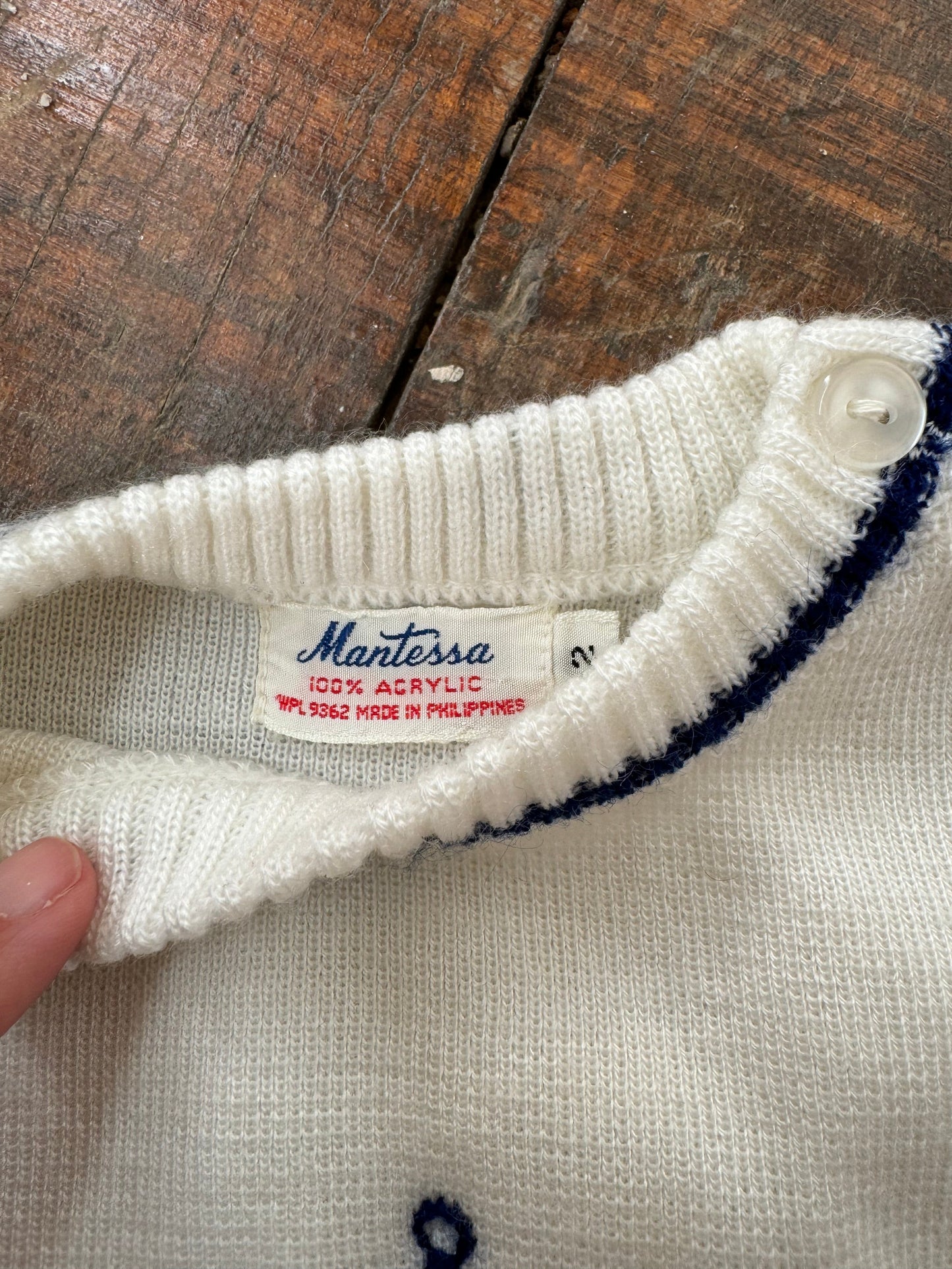 70s Anchor Short Sleeve Knit (2T)