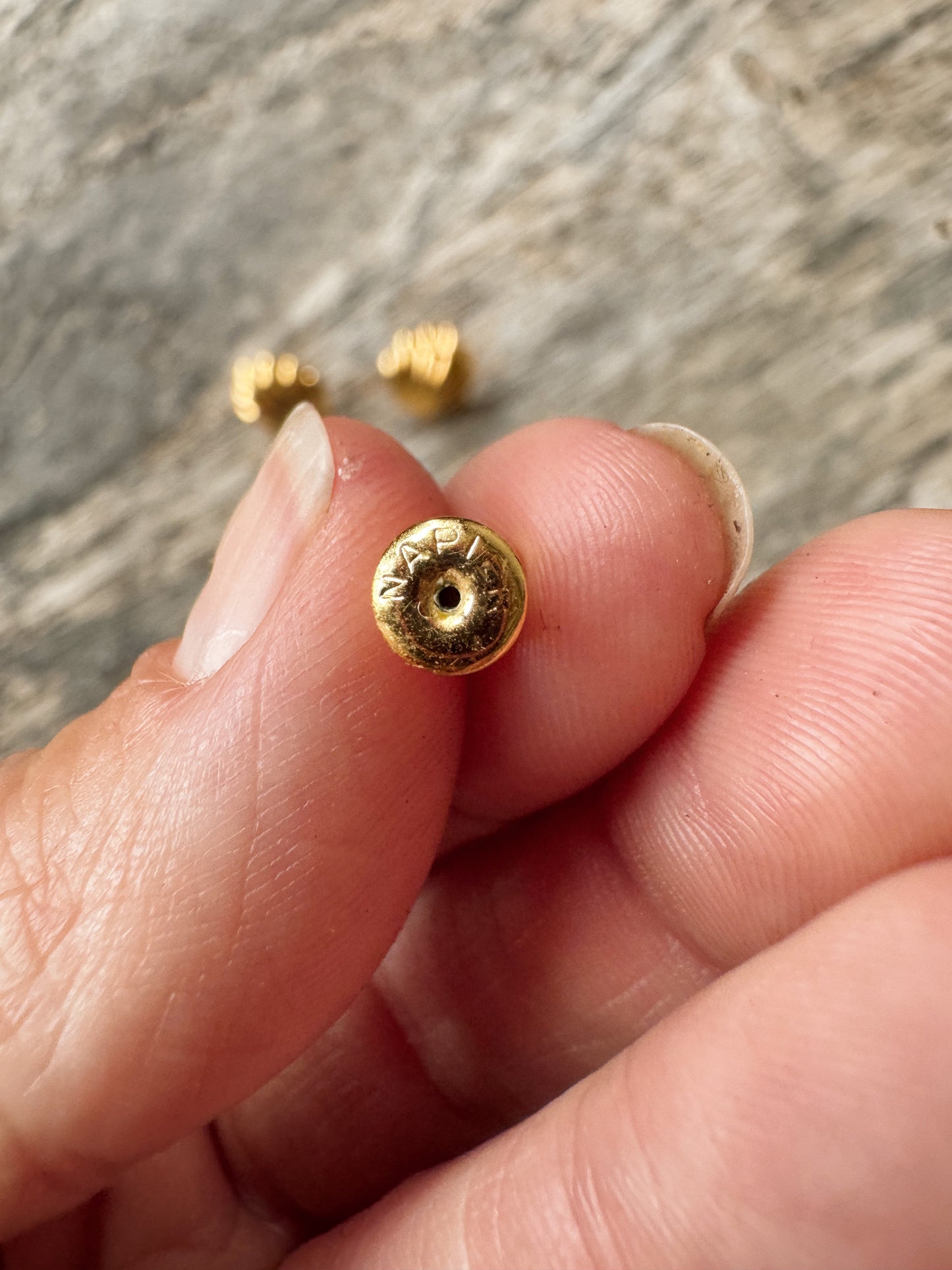 Napier 80s Seashell Earrings