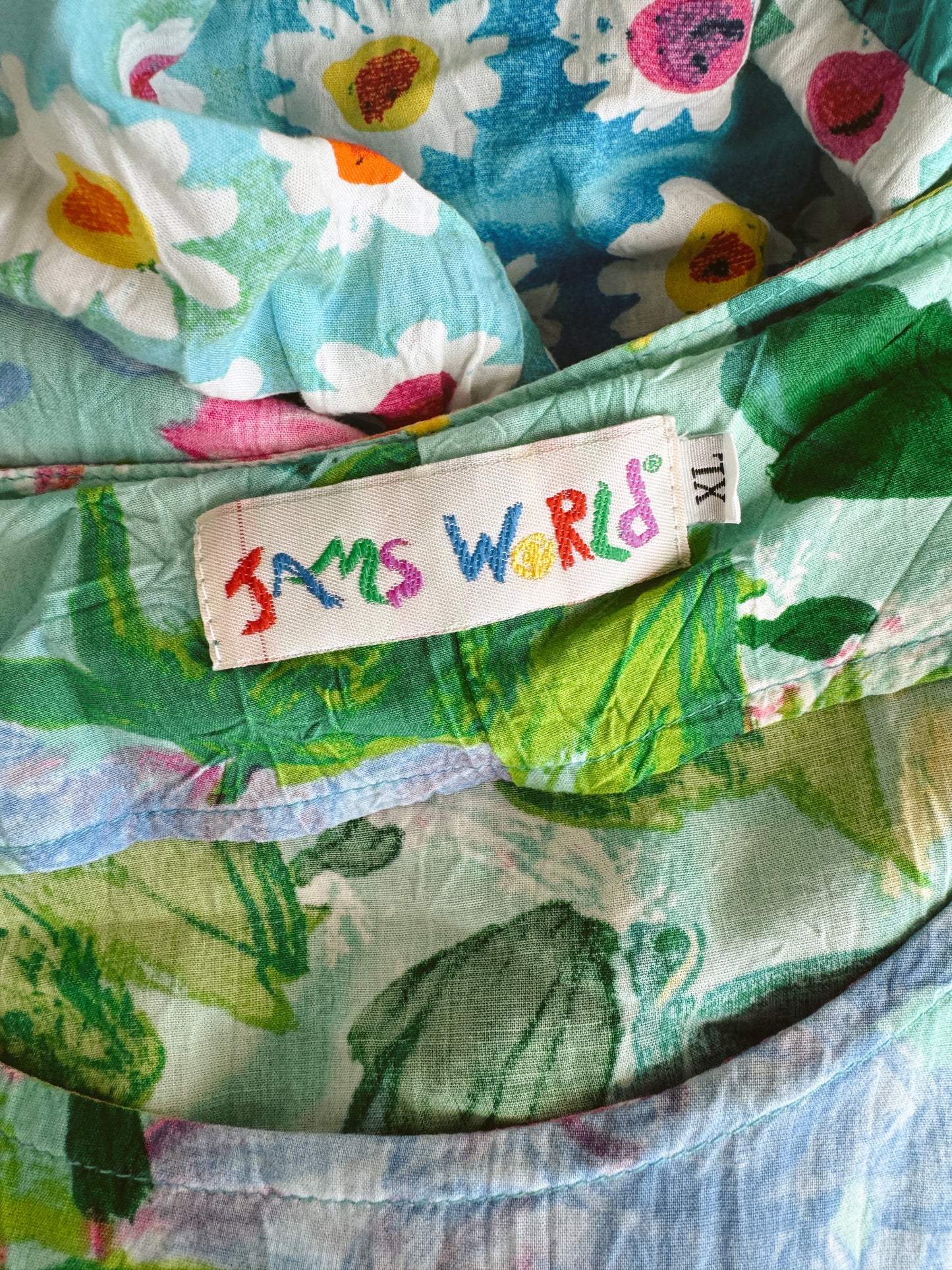 Summer Print Jams World Drop waist Dress (XL)