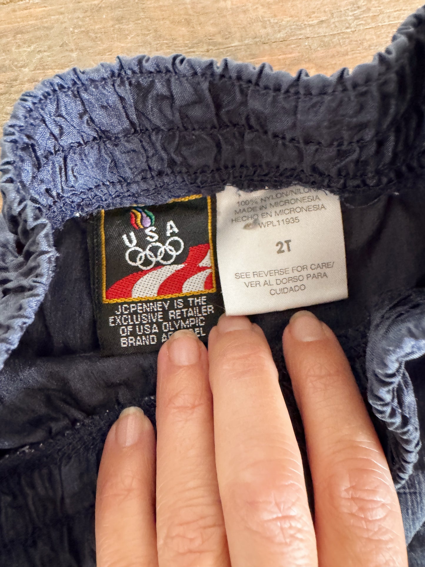 USA Olympics Nylon Tearaway Pants (2T)