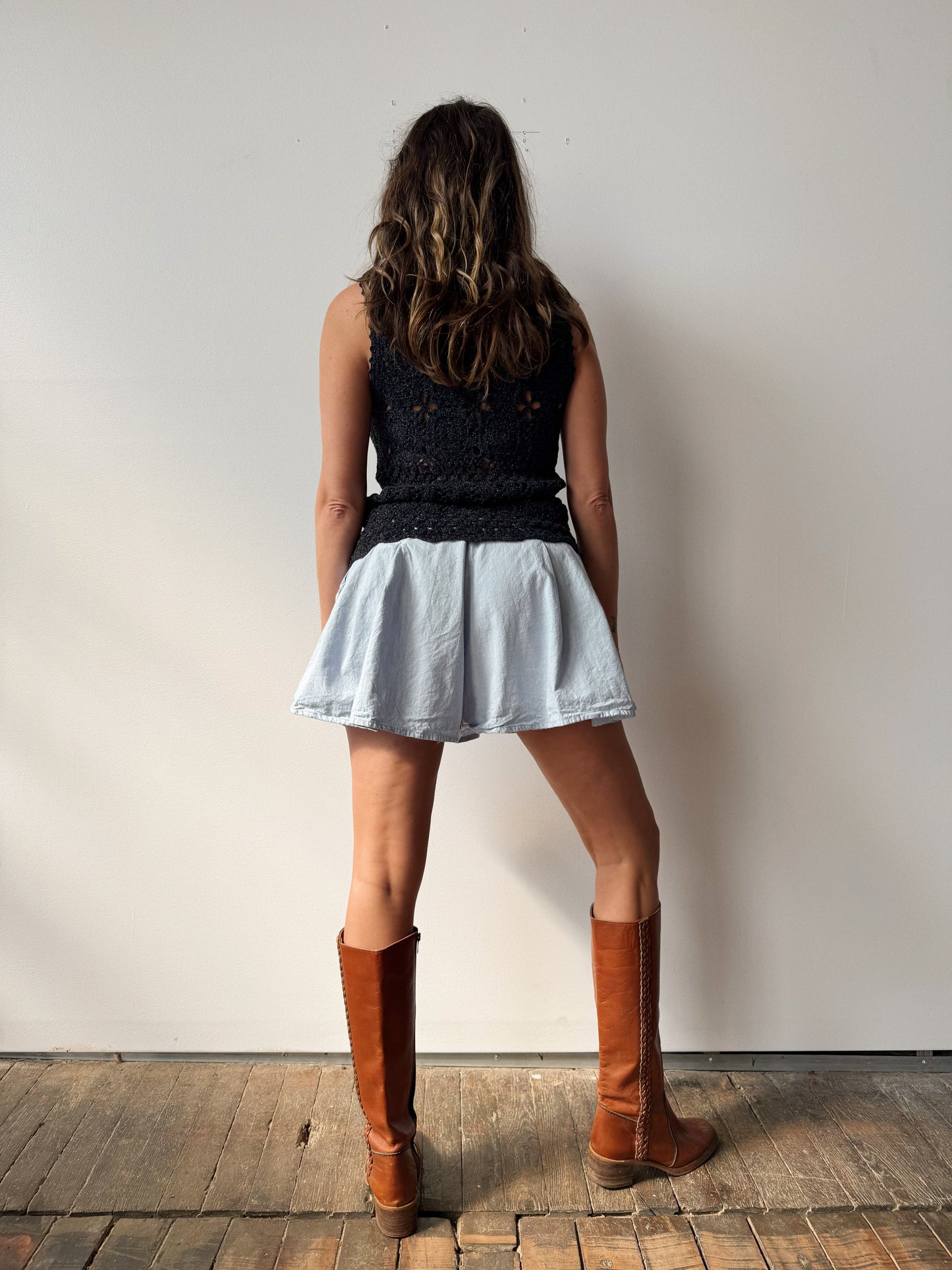 Light Chambray 90s Skort (S)