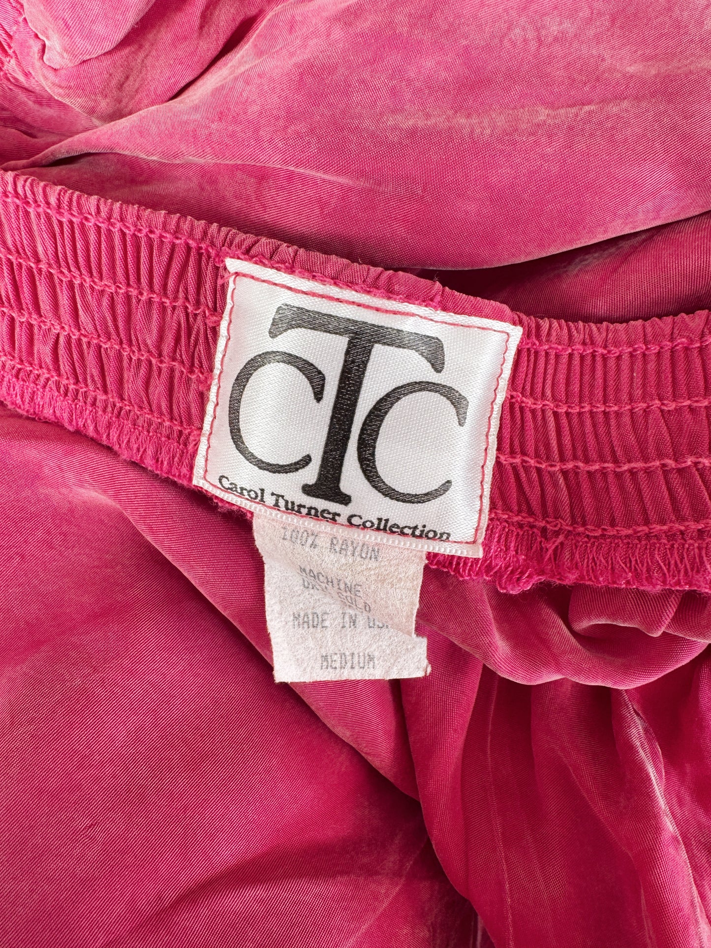 Pink Midi 90s Skirt (25")