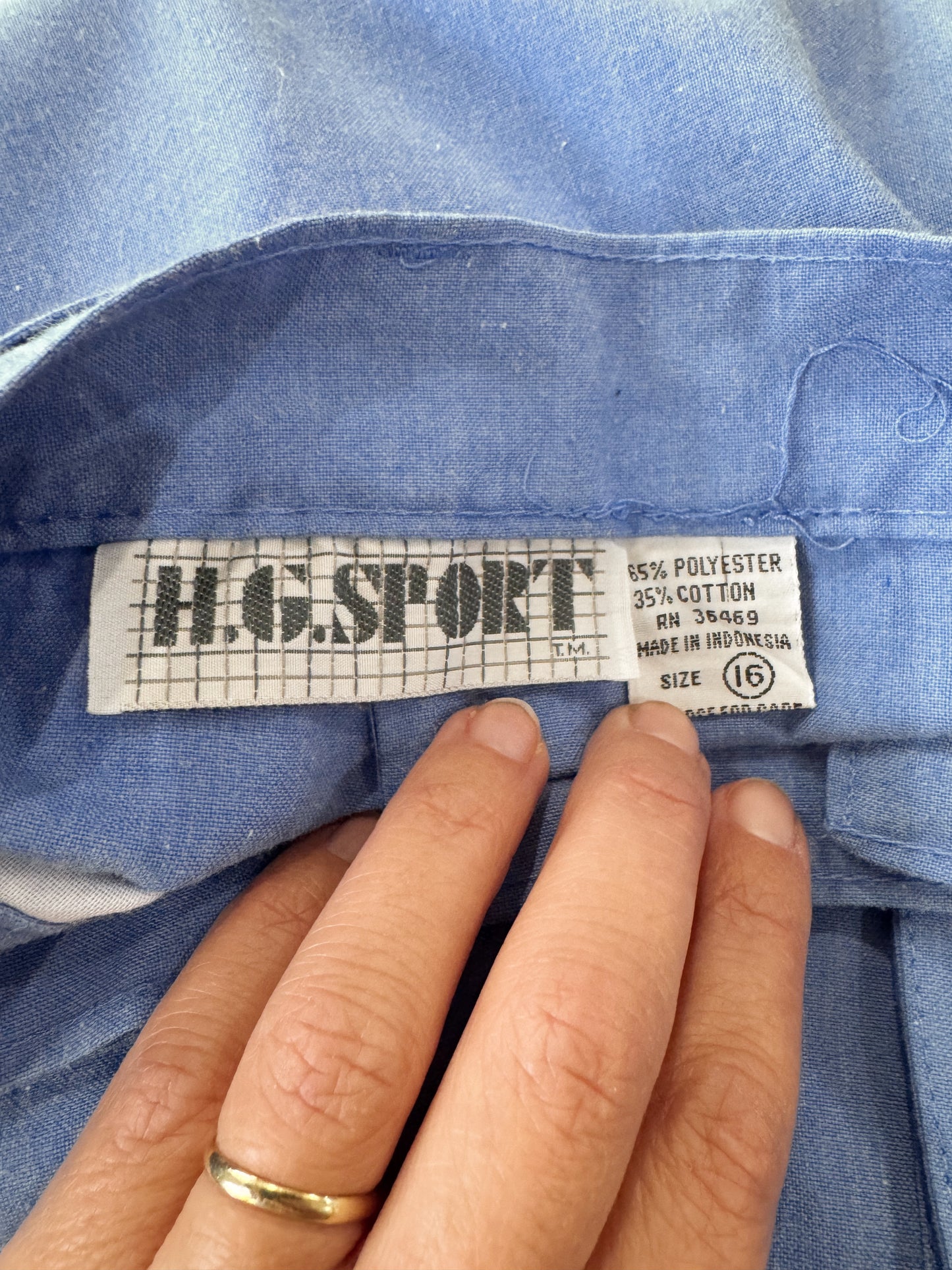 Blue Sky Cotton 80s Cargo Shorts (30")