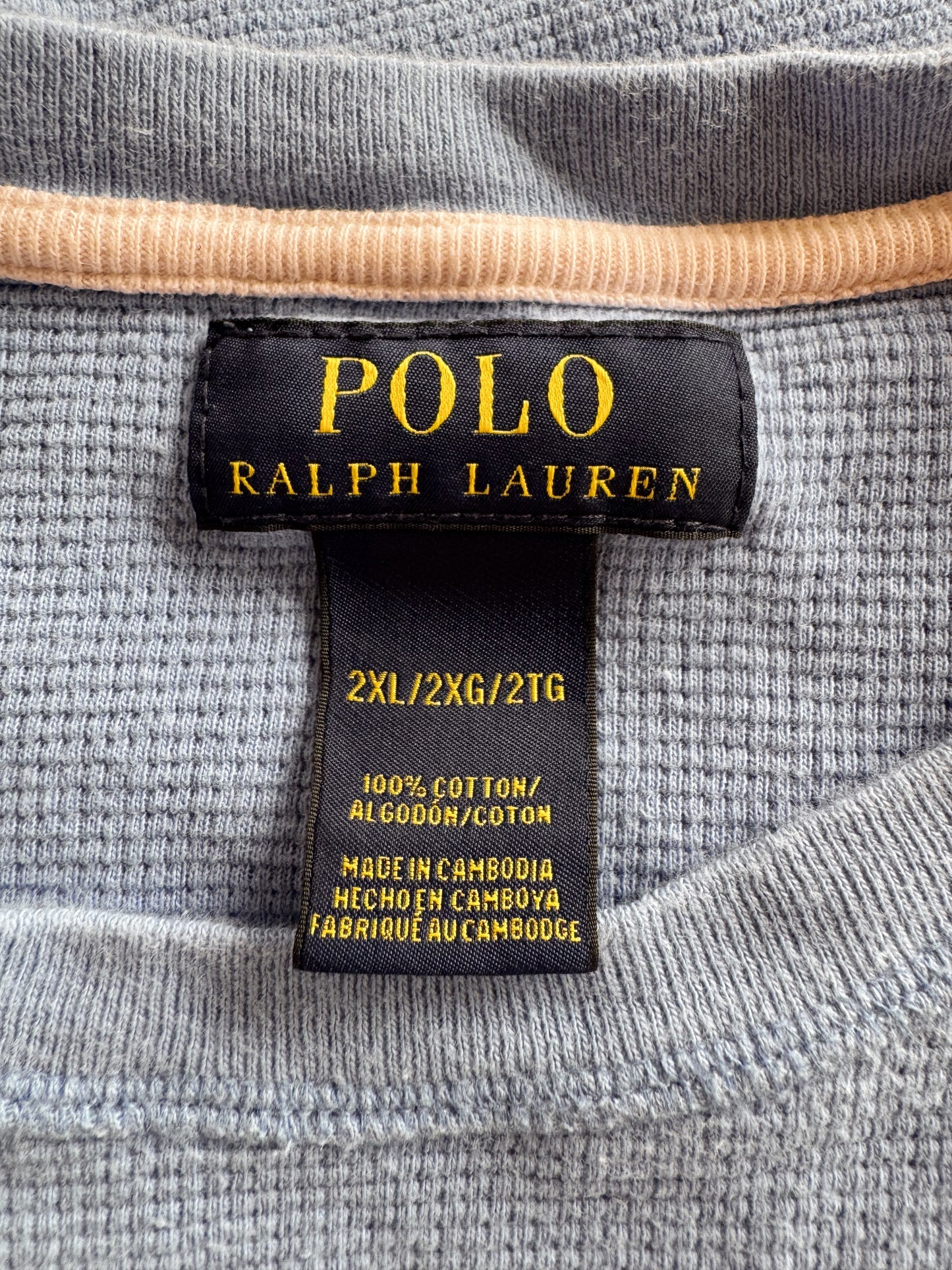 Polo Ralph Lauren Waffle Knit Thermal (XXL)