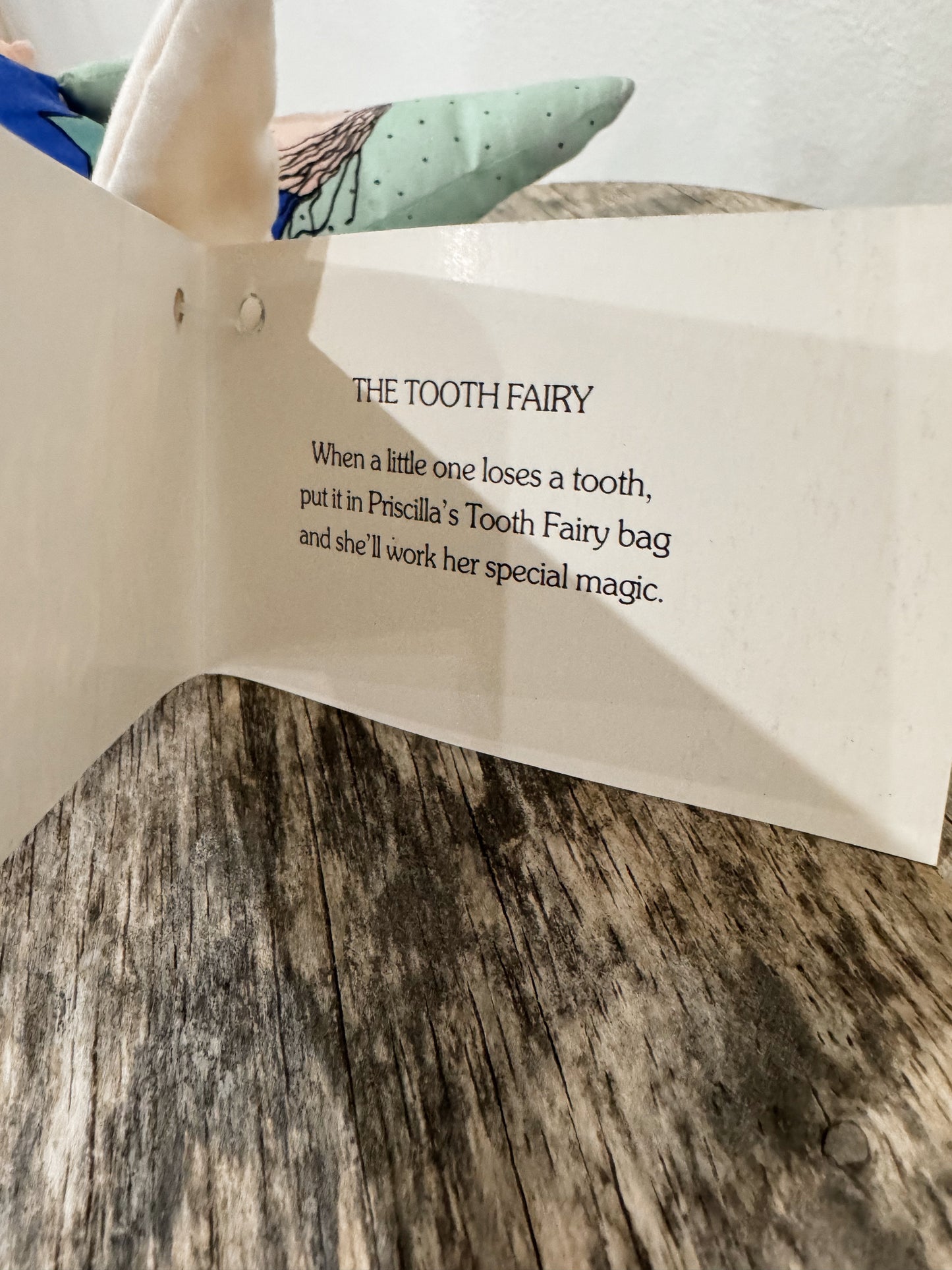 Tooth Fairy Stuffed Toy with Bag