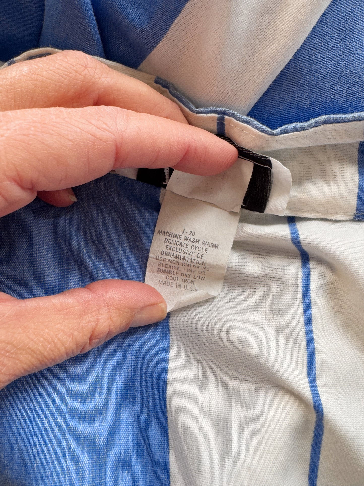 Hamptons 80s Cotton Jumpsuit (L)