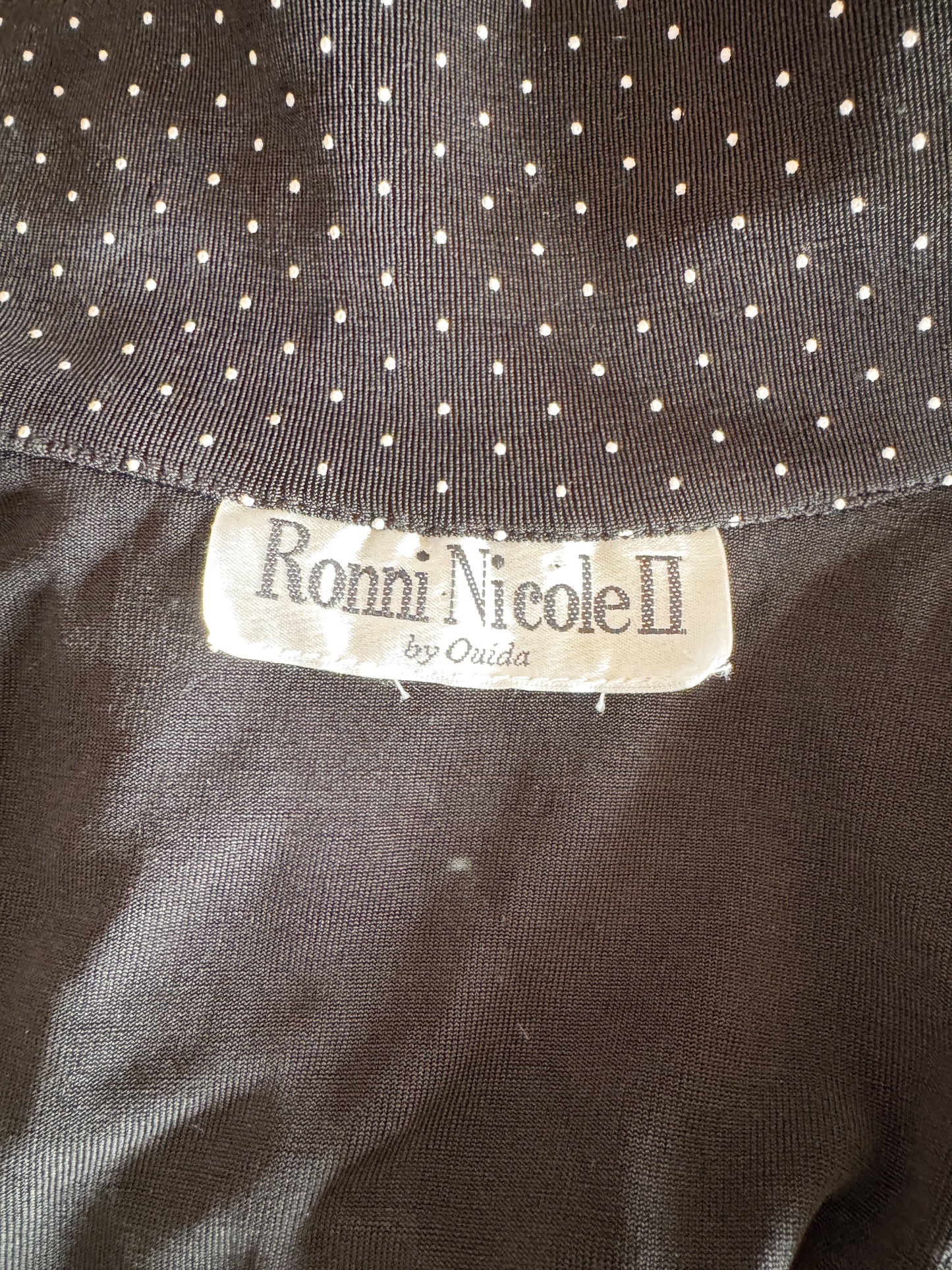 Polka Dot 90s Stretchy Dress (M)