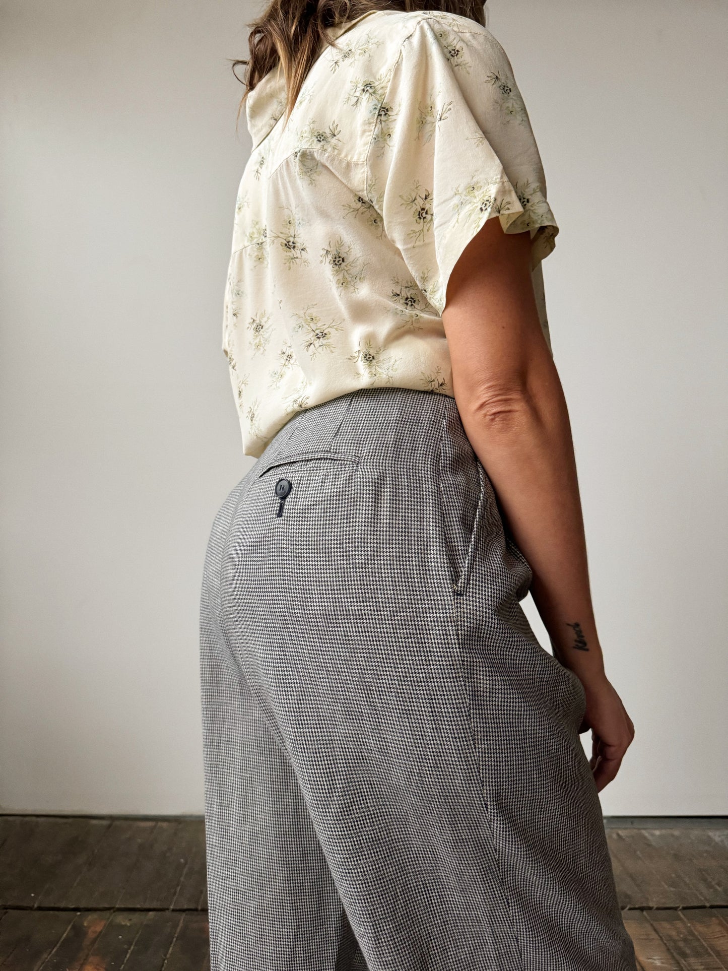 Houndstooth Trouser (28")