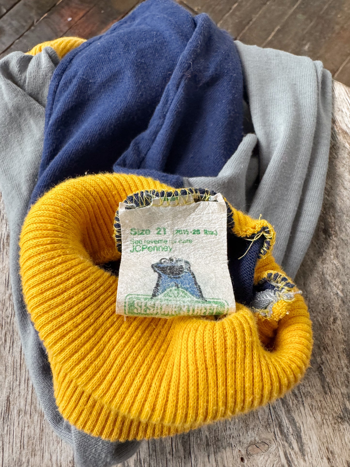 Big Bird Sesame Street 80s Turtleneck (2T)