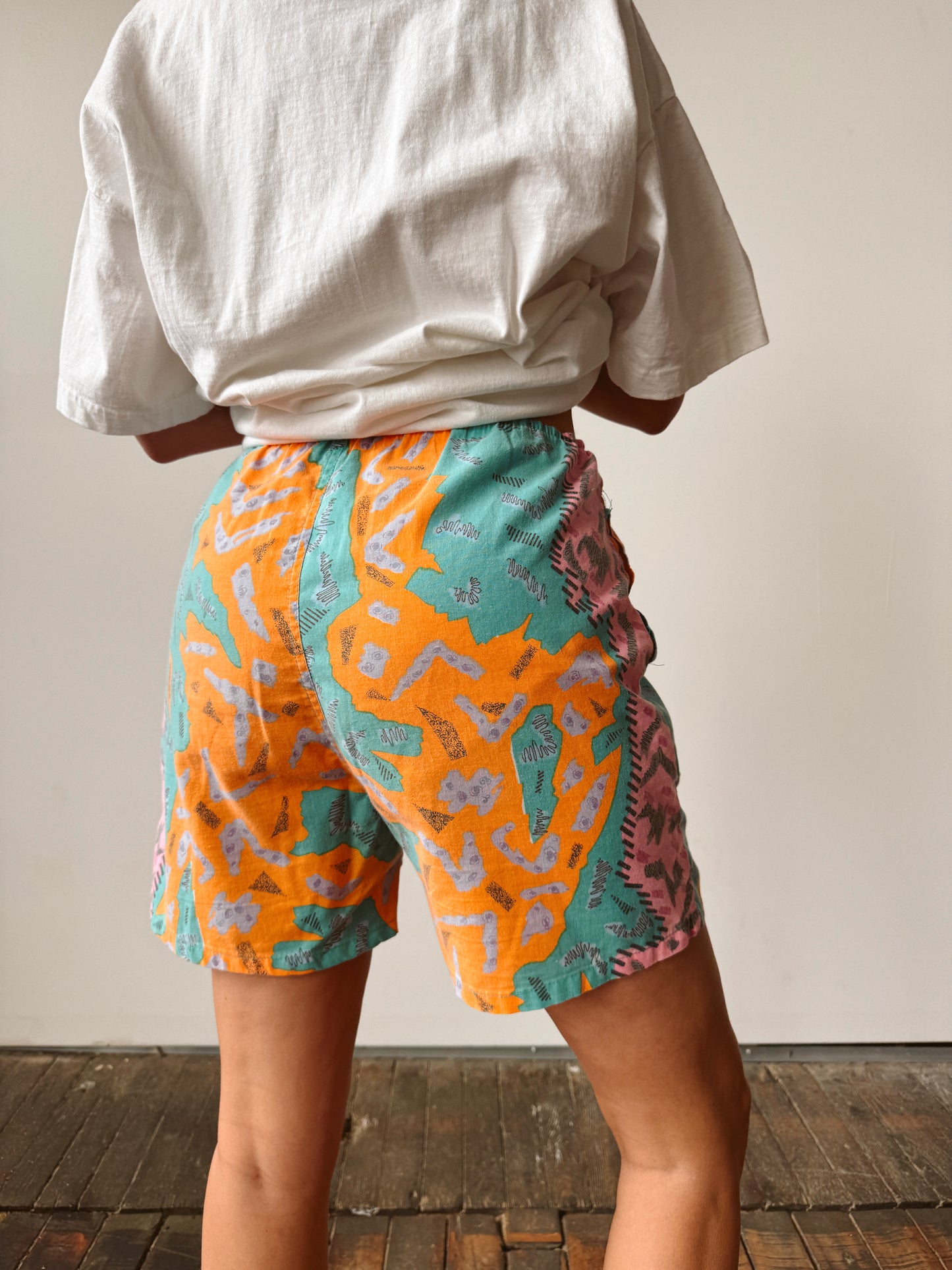 80s Pierre Bonee Swim Shorts (32")