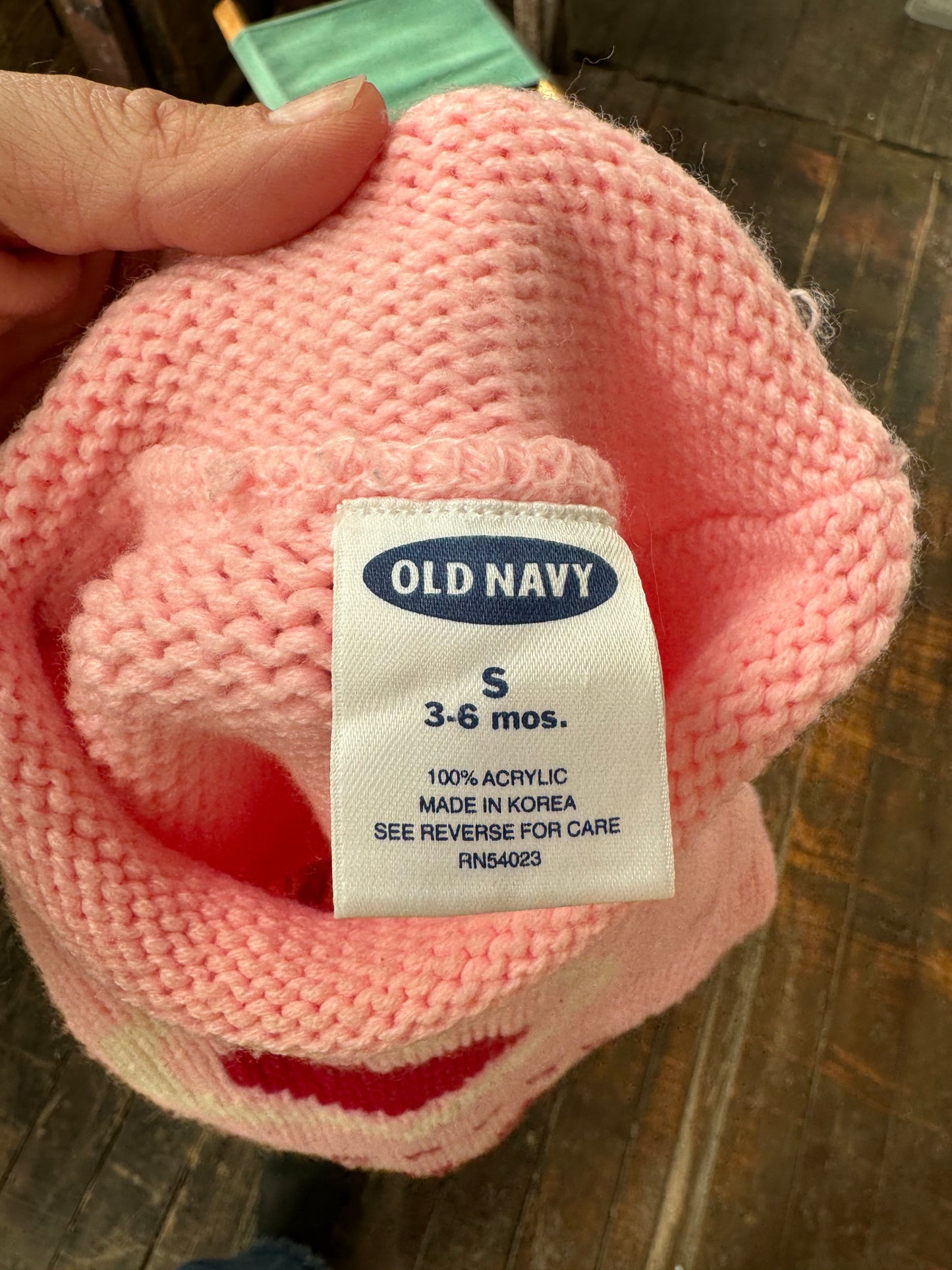 V-Day Heart Sweater (12mth)