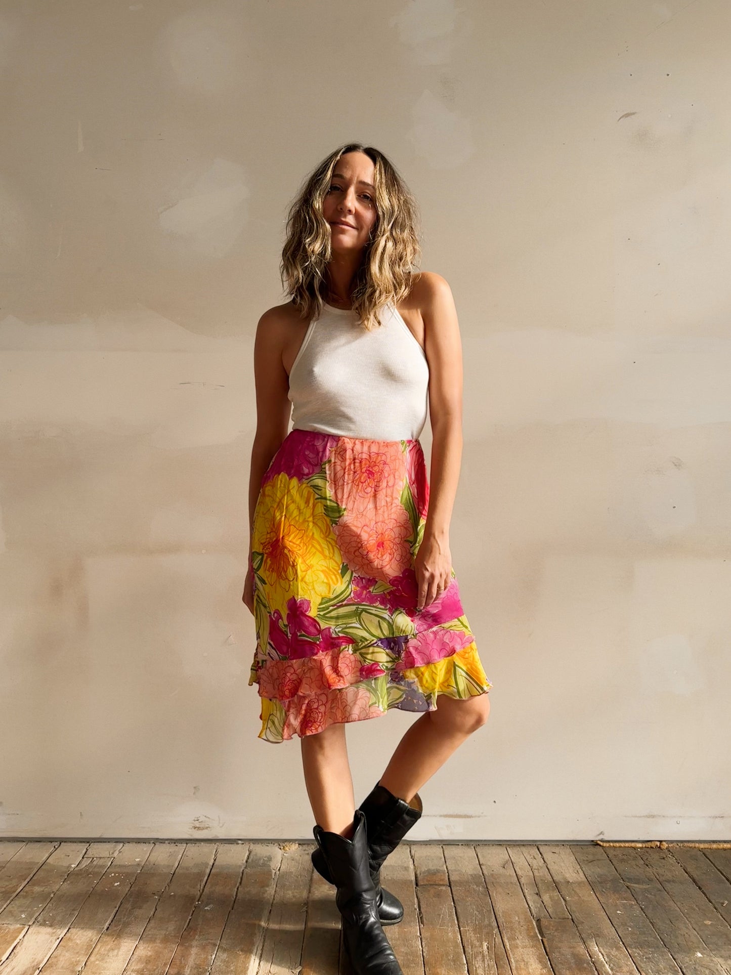 Amorose Floral Skirt (M)