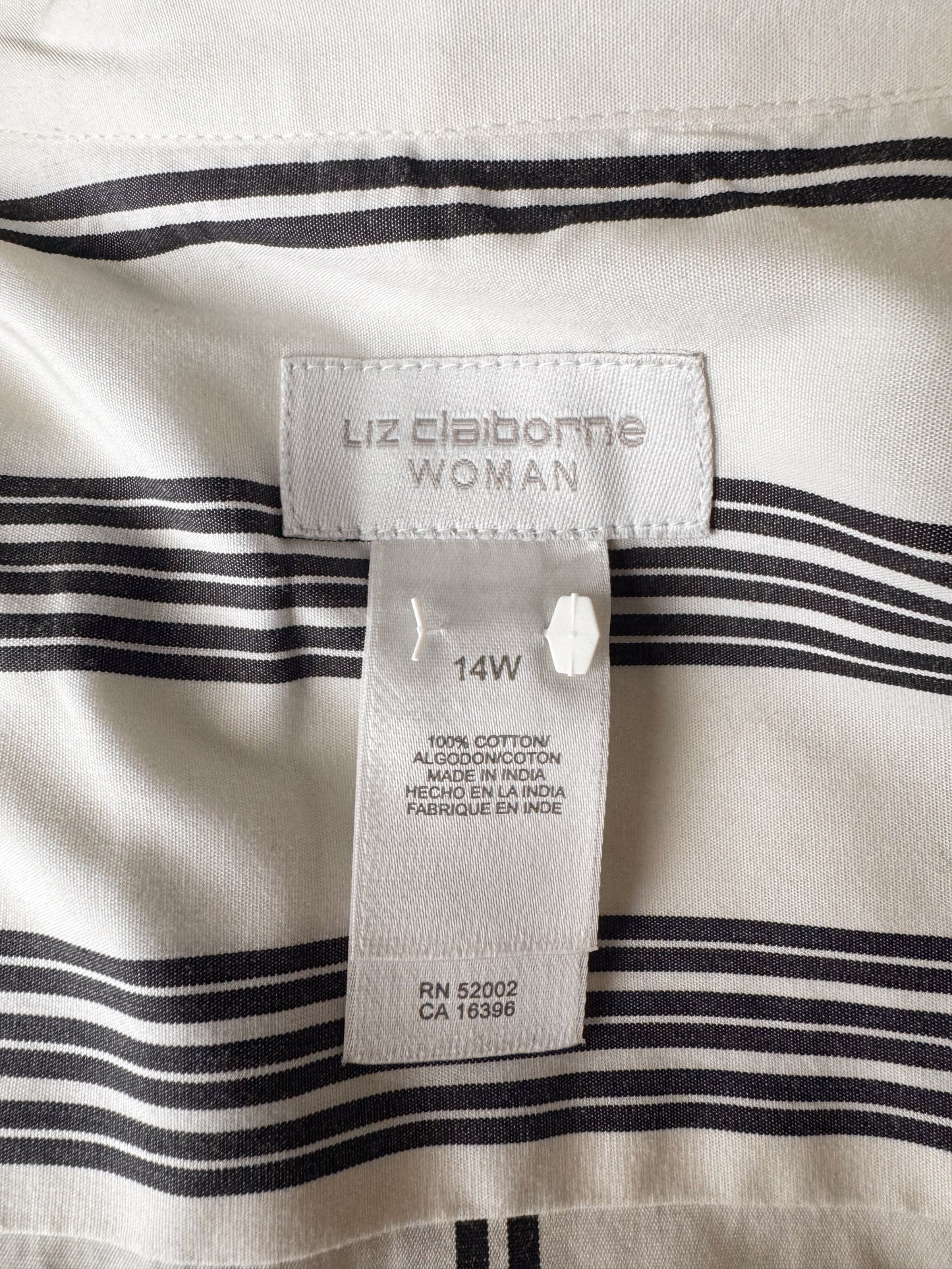 Striped 00s Dress Shirt (XL)