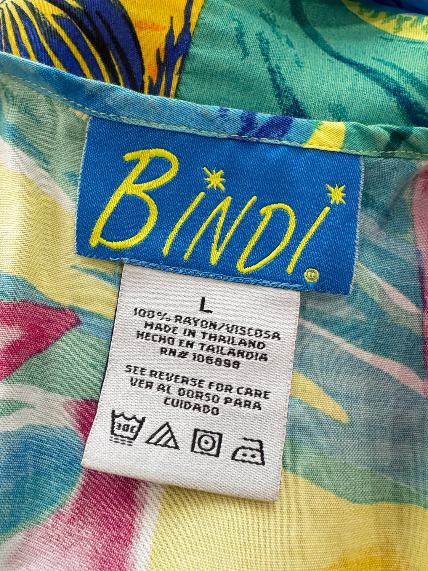 Bindi Hawaiian Maxi Dress (L)