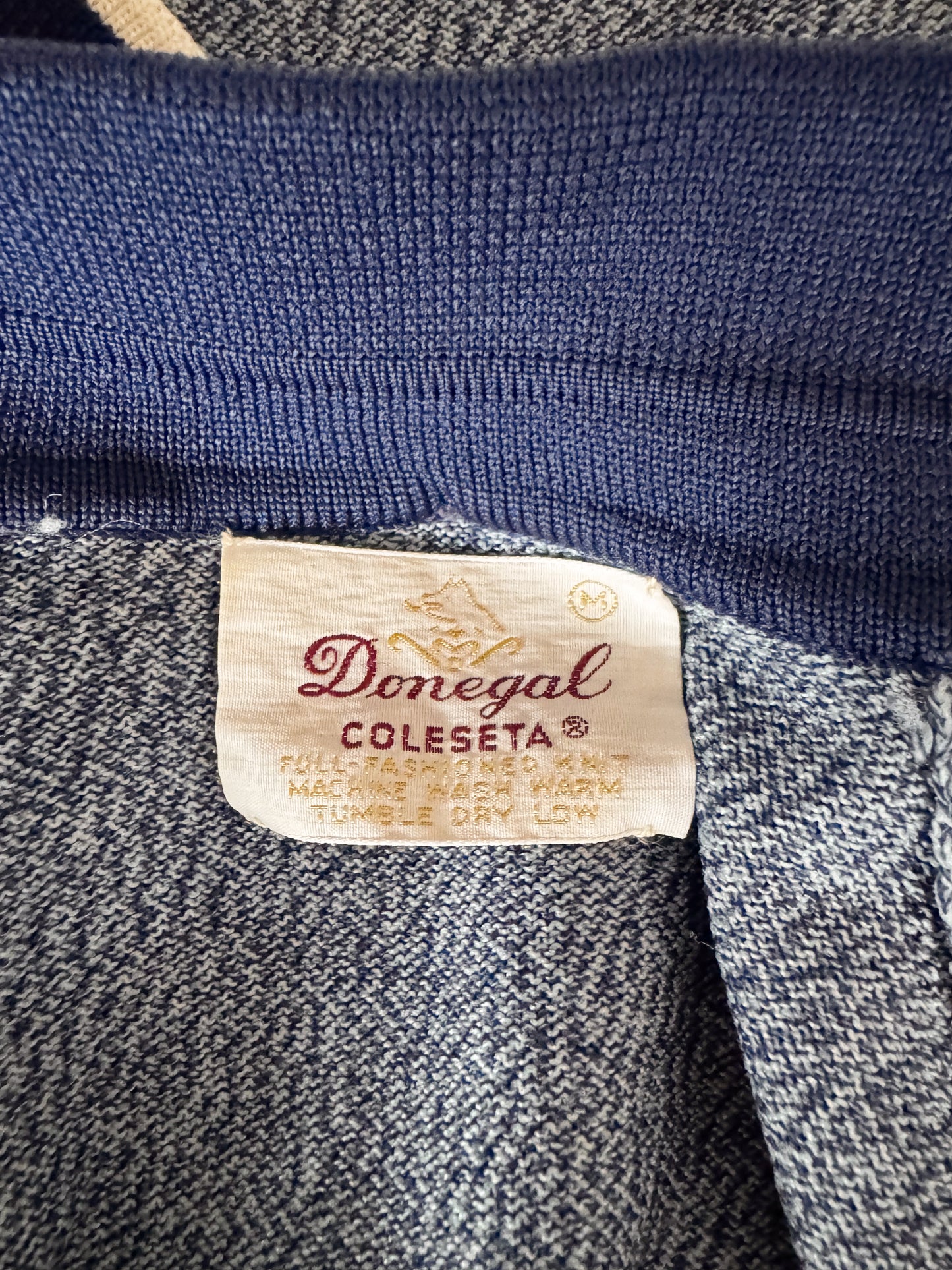 Vintage 1960s Donegal Colesta Knit (M)
