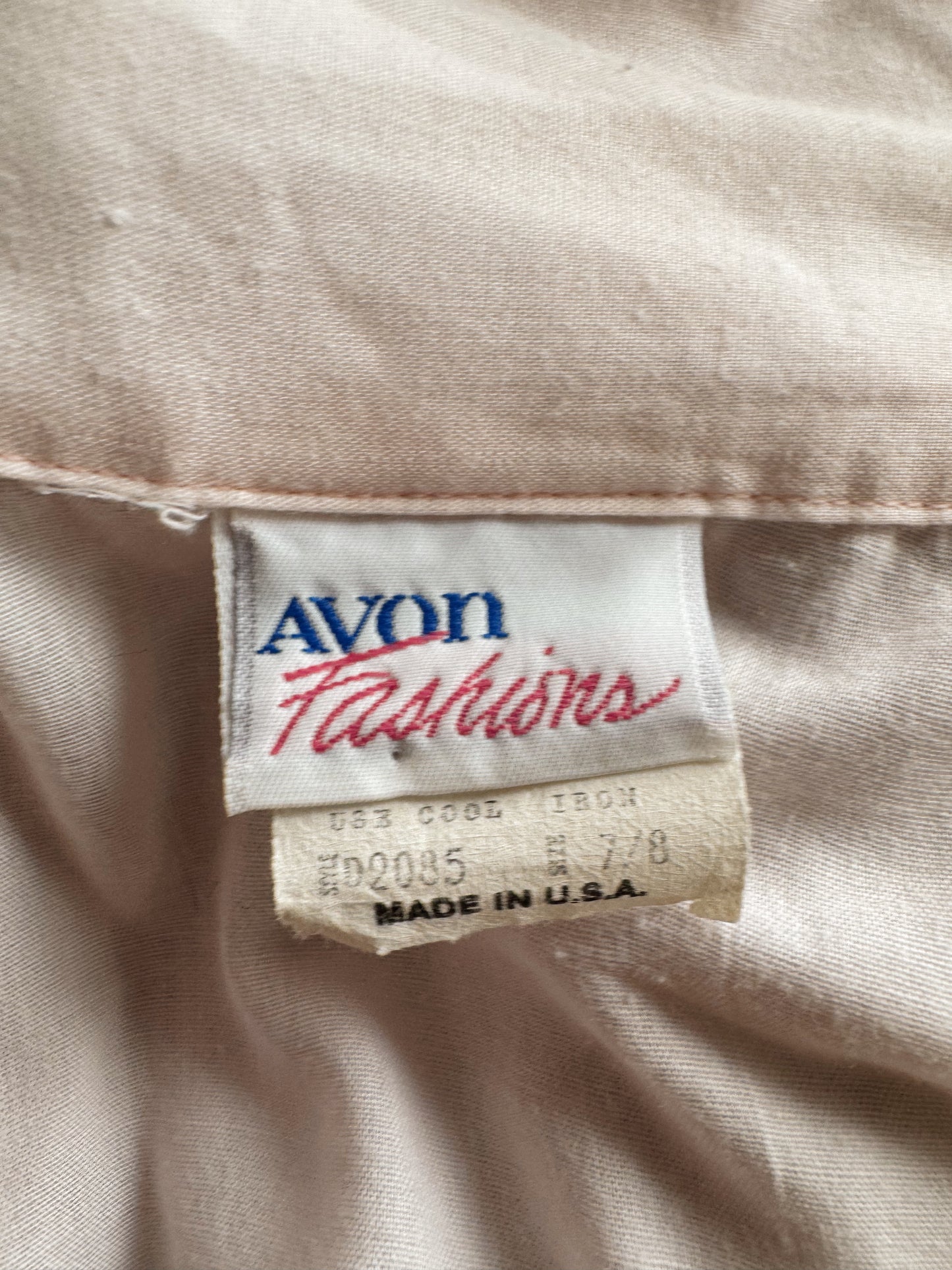 Fringe 90s Pale Pink Blouse (S)