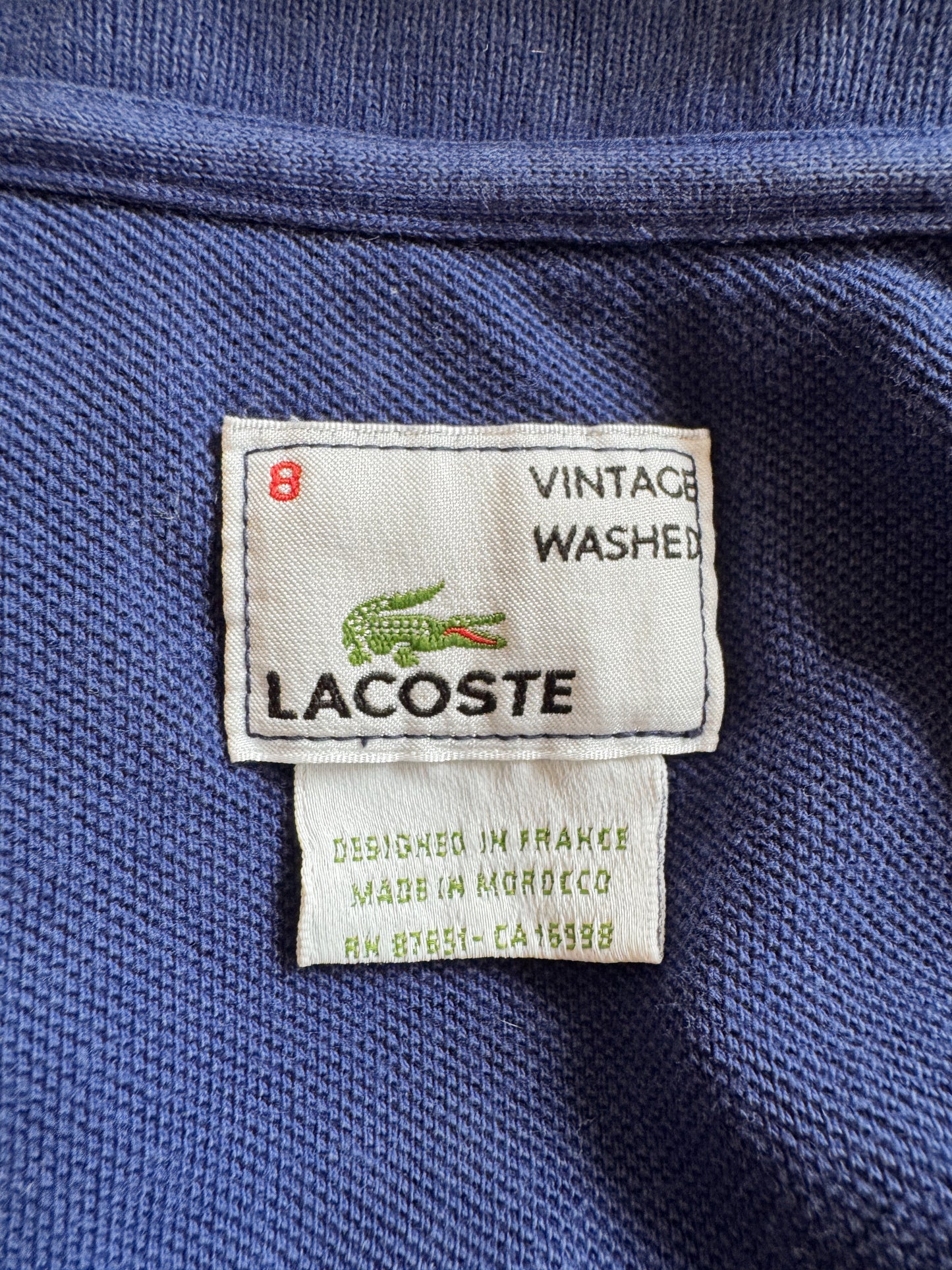 Vintage Wash Oversize 00s Lacoste Polo (XXL)