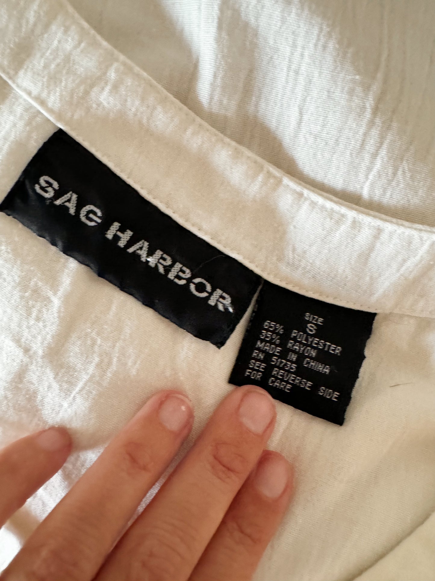 Summer White Tank (S)