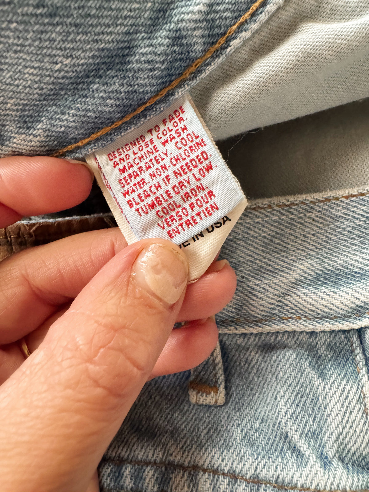 MFG Girbaud Lightwash Denim Jeans (27")