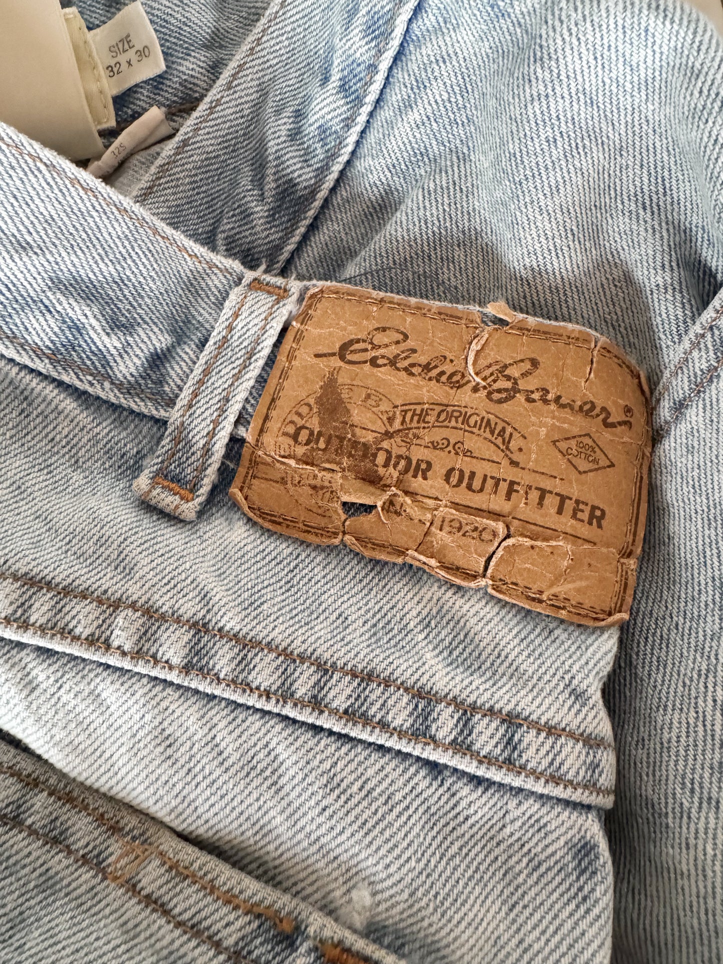 Lightwash 90 Patchwork Eddie Denim (30")