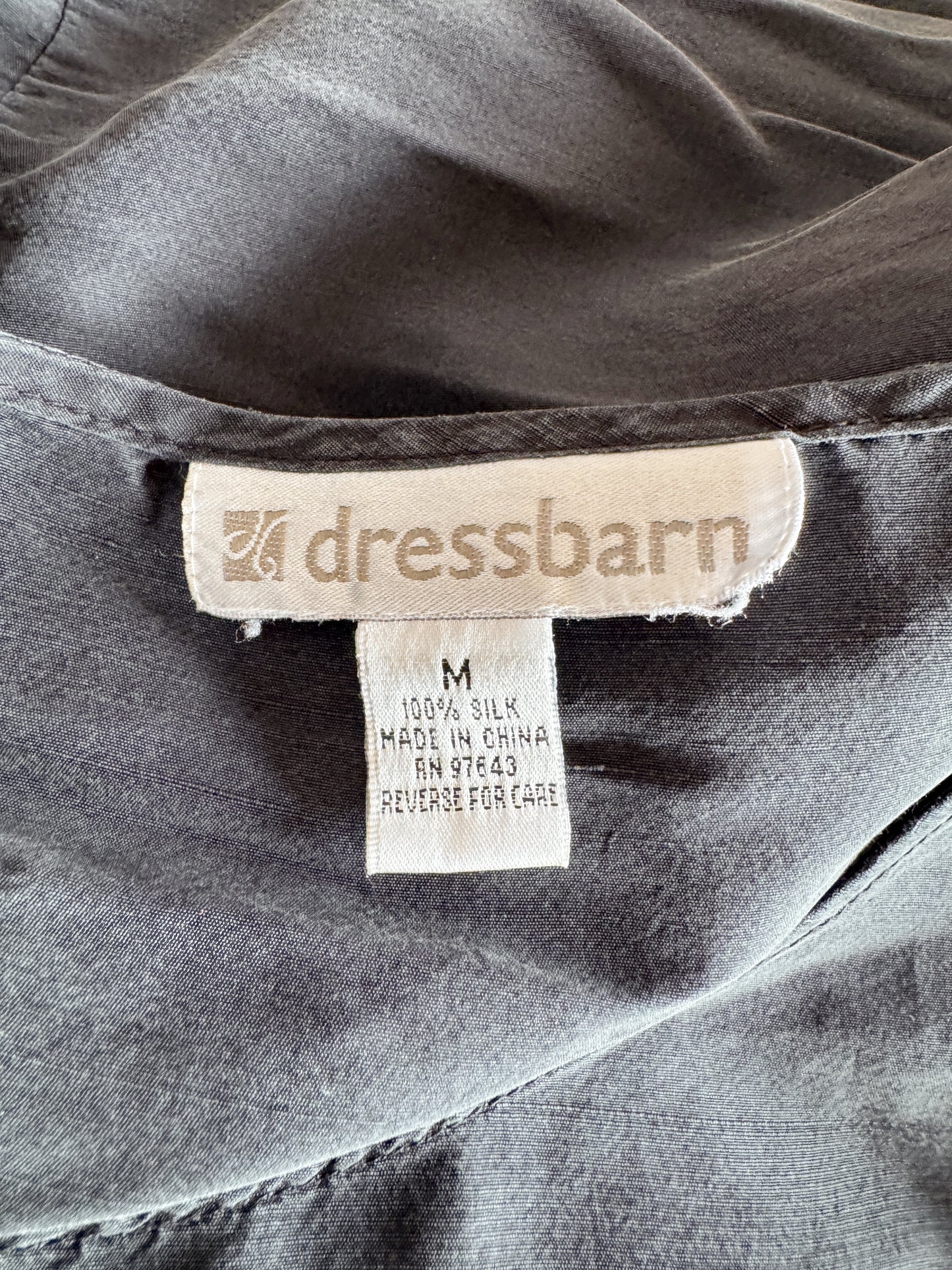 Silk 90s Black Sleeveless Tank (M)