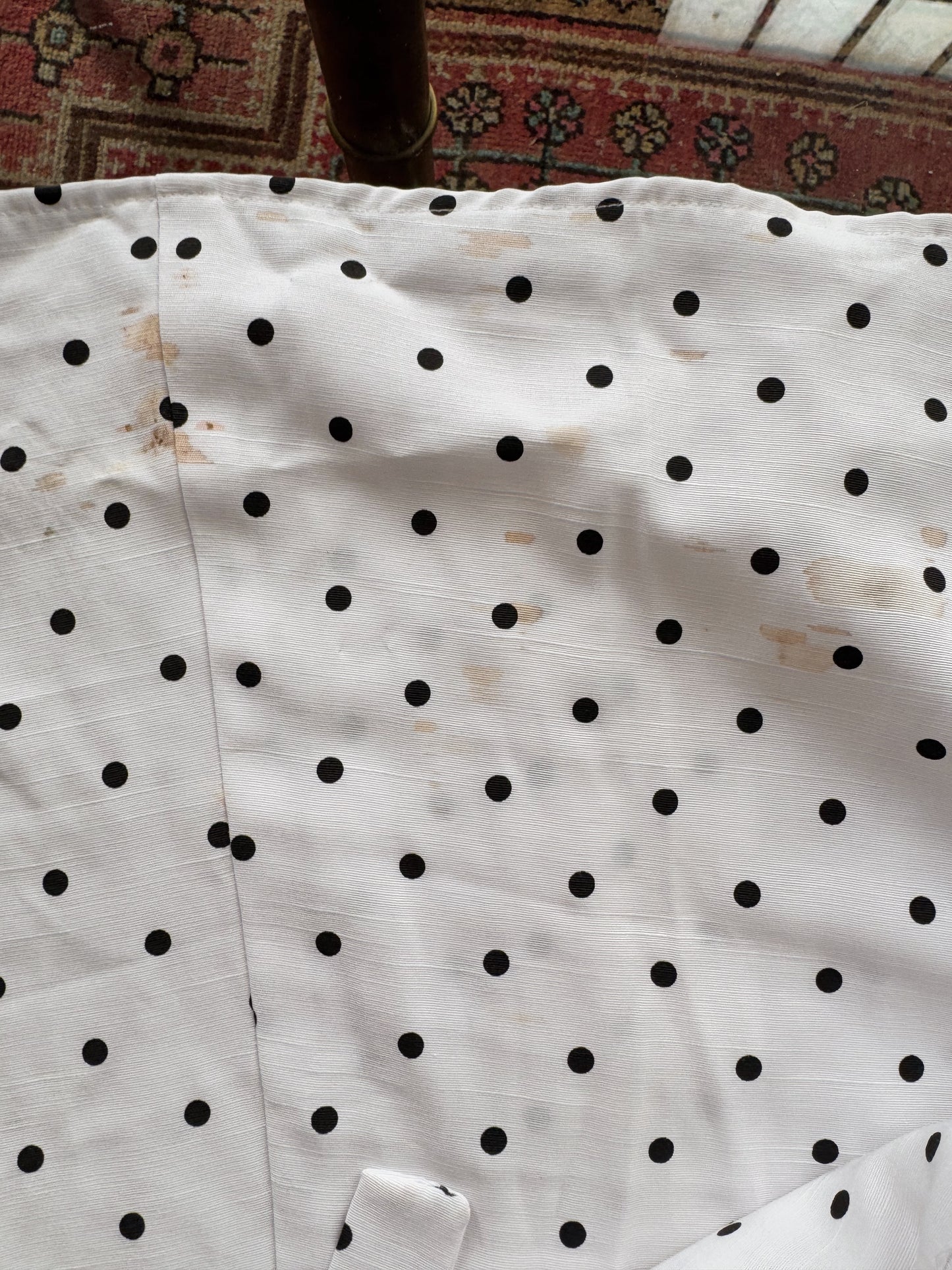 Sheri Martin 90s Polka Dot Day Dress (M)