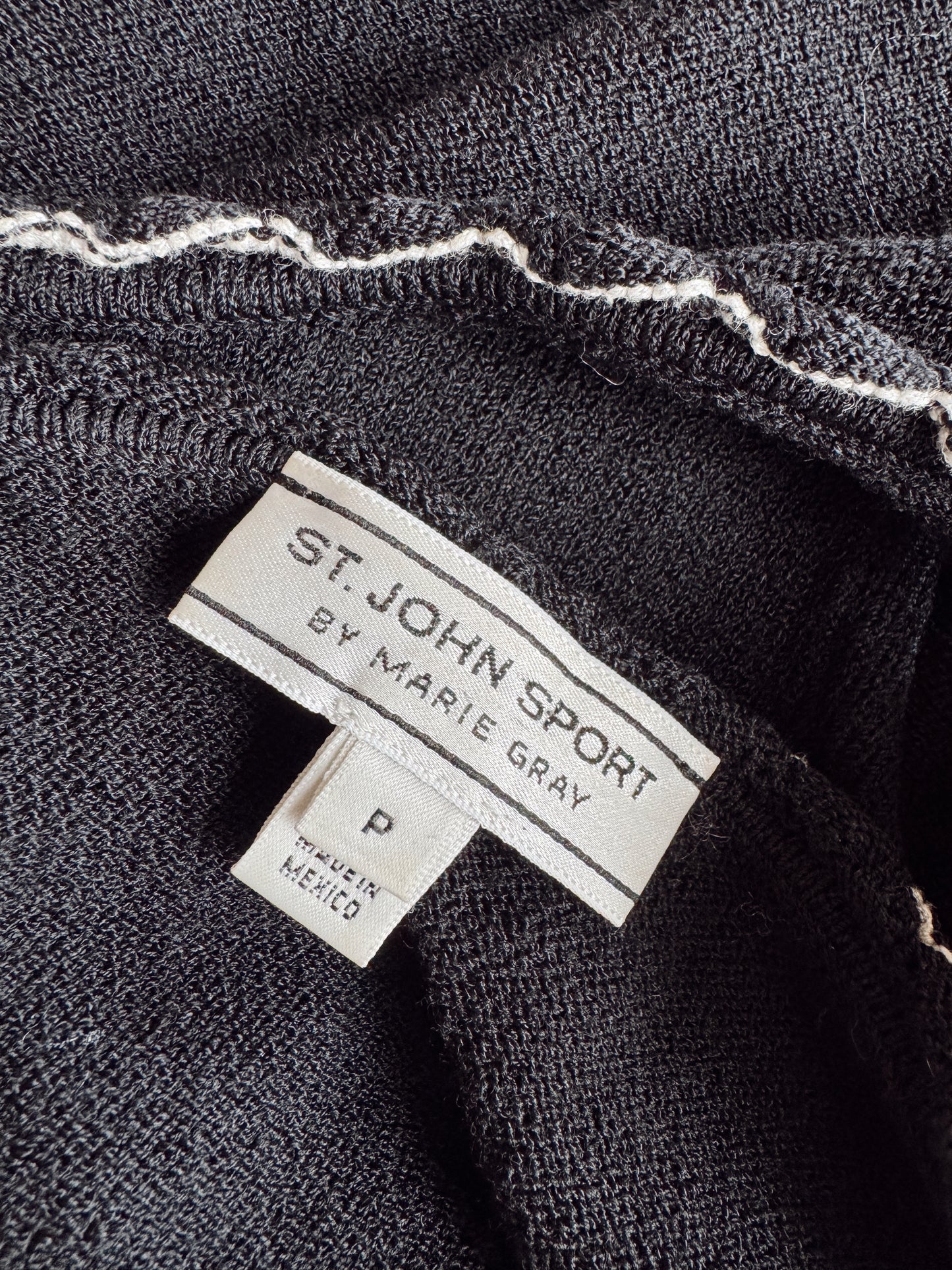 Wool St. John Sleeveless Knit Top (S)
