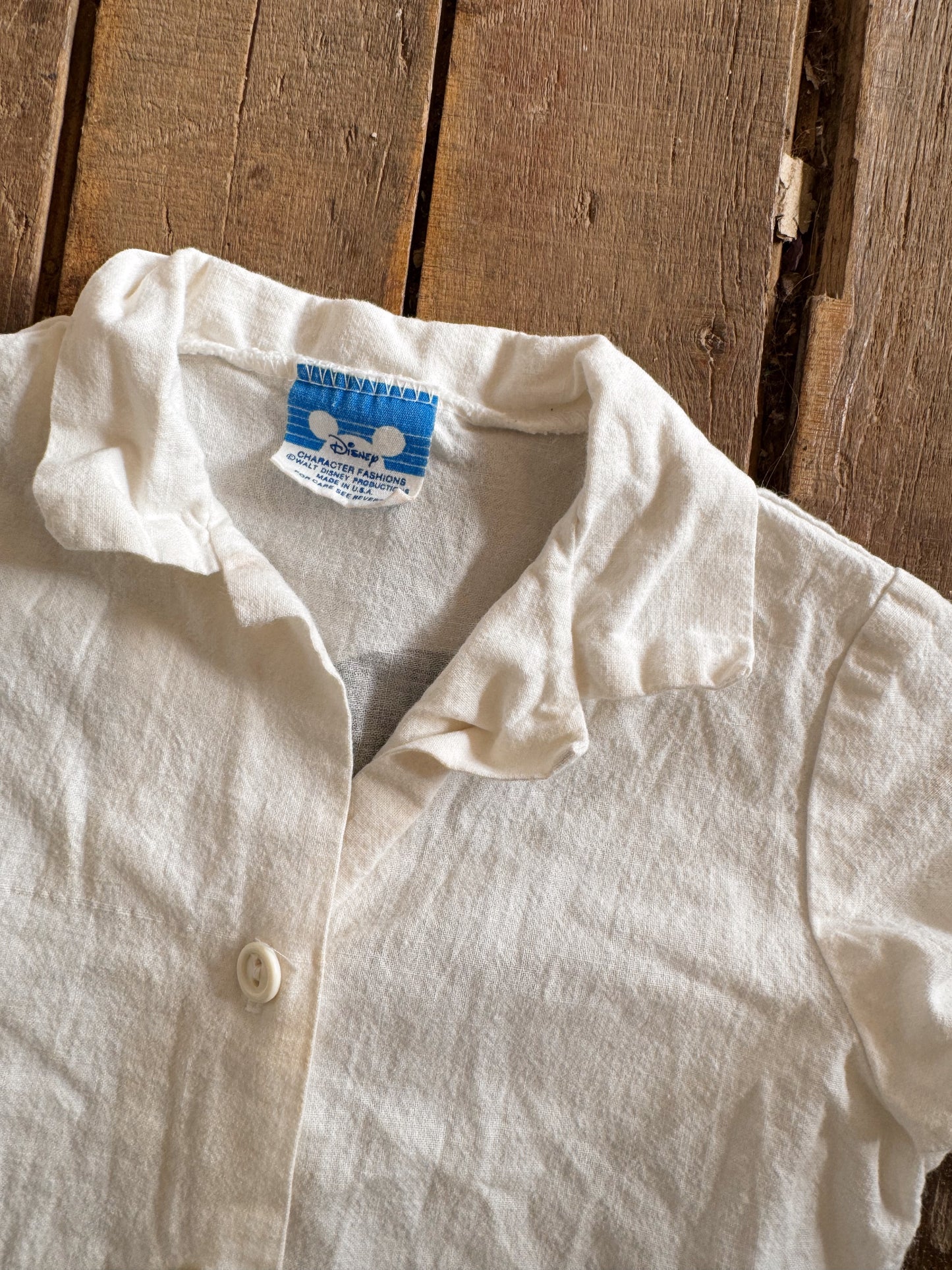 Disney Mickey Mouse Button Down Top (2T)