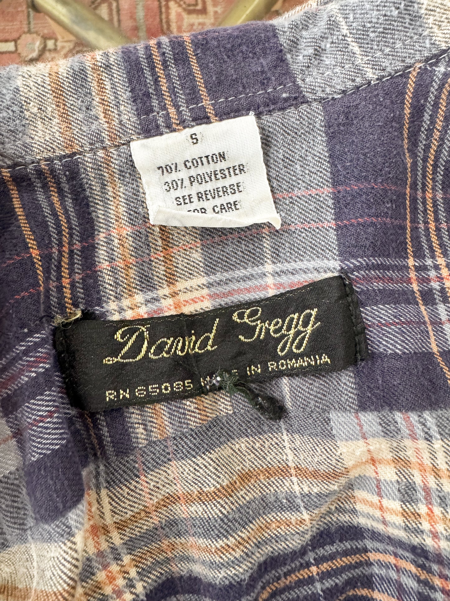 Summer Blue Flannel (Mens S)