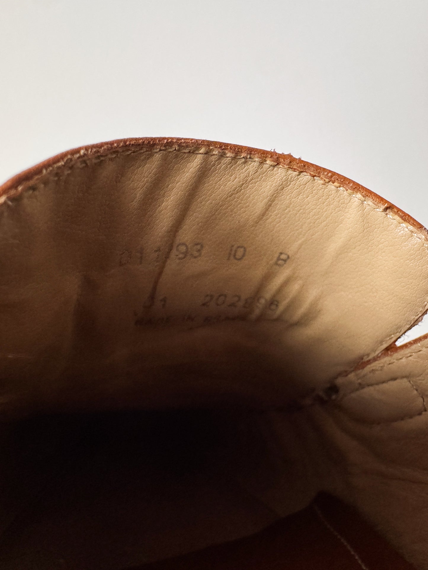 Camel Leather Loafers (10)