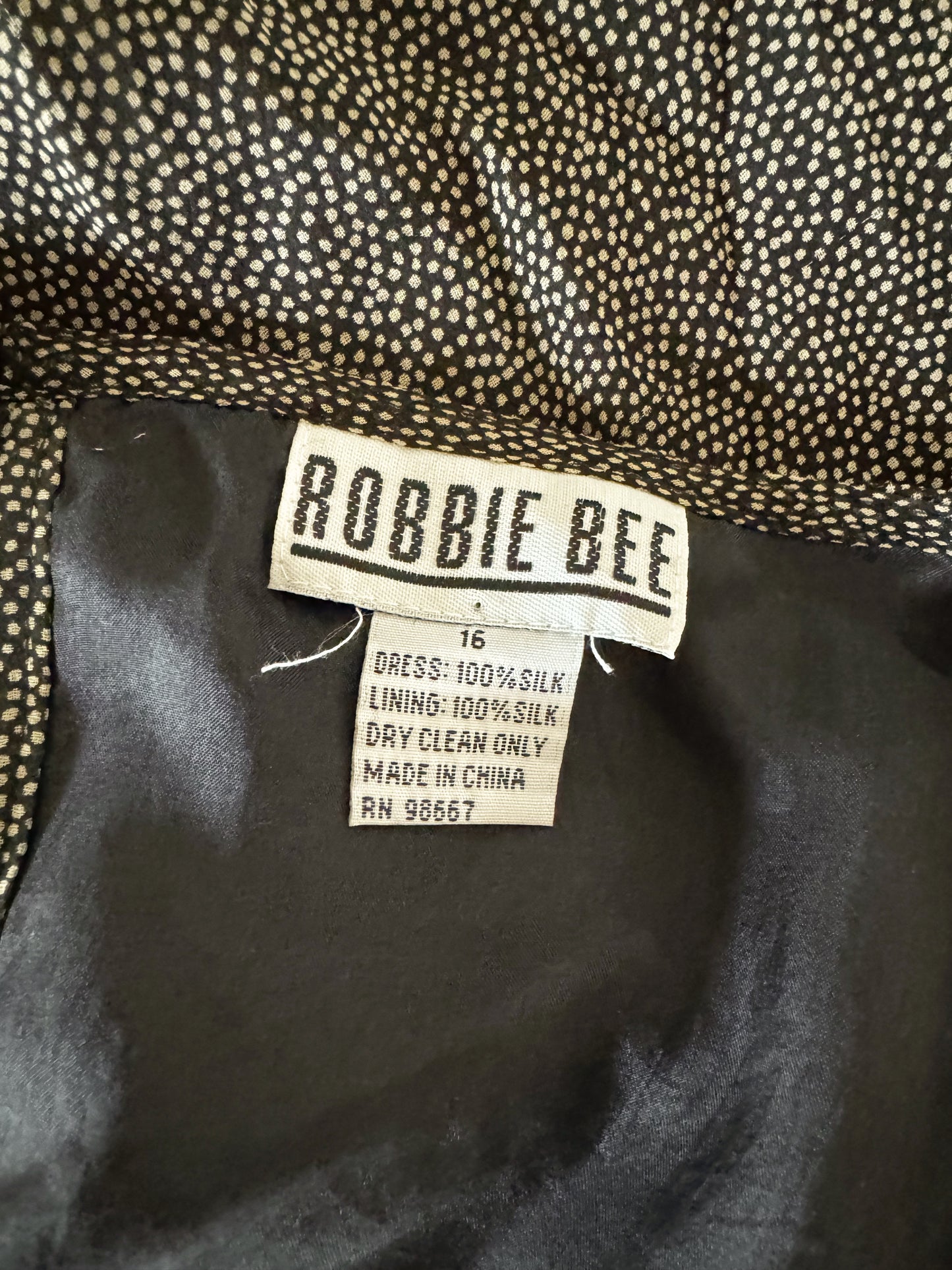 90s Silk Paltrow Dress (L)