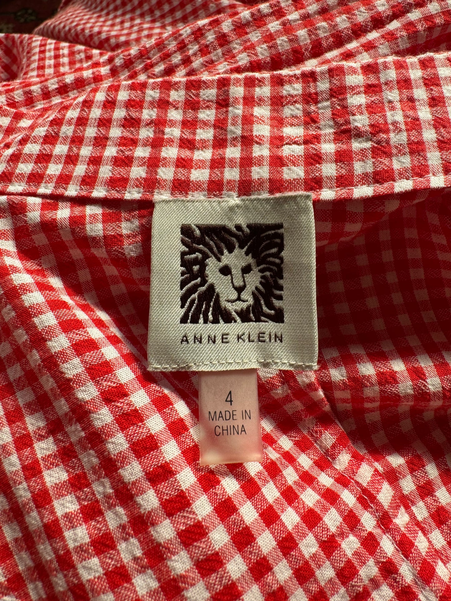 90s Buffalo Trapeze Blouse / M