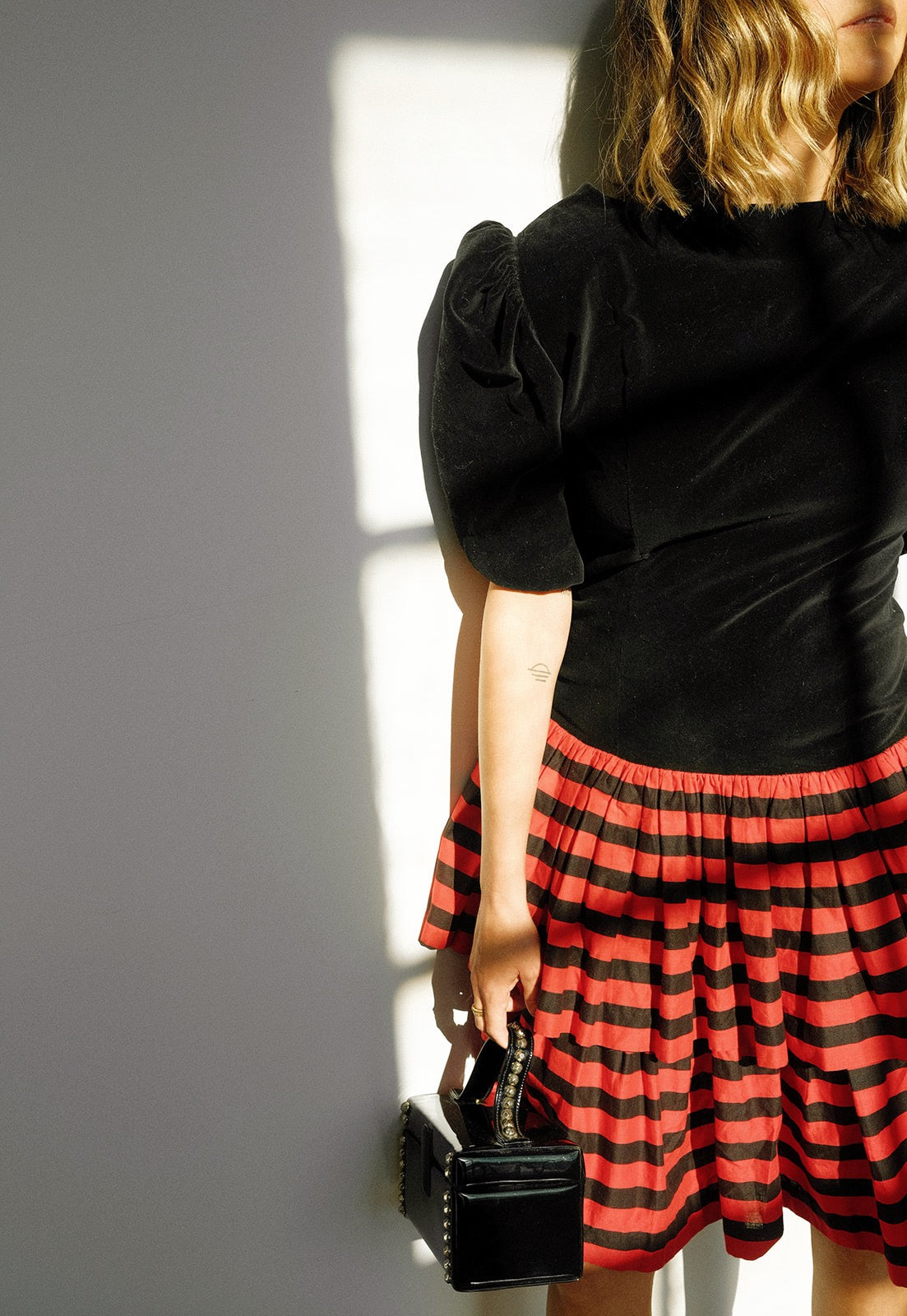 Velvet Dropwaist Party Dress