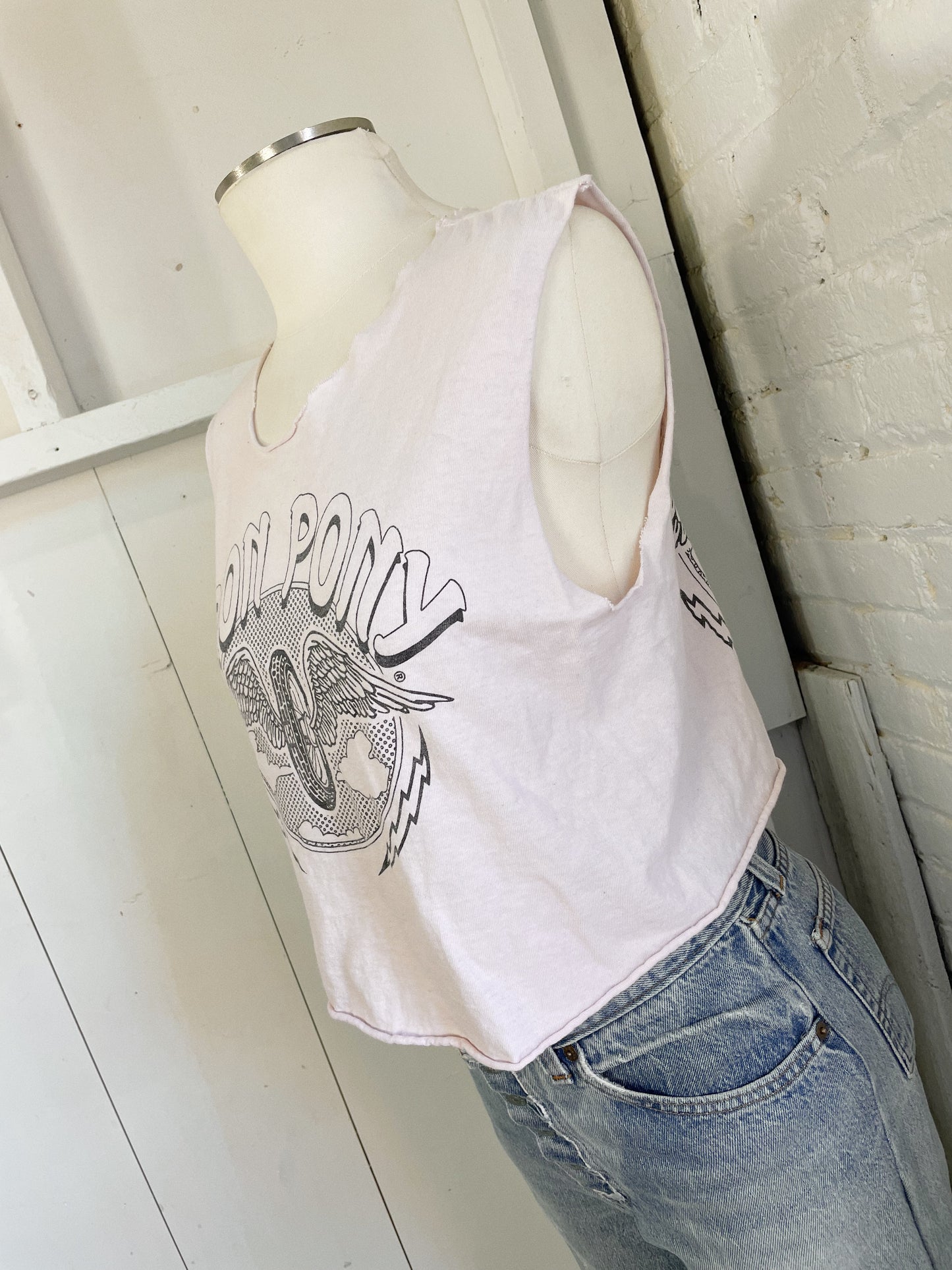 Iron Pony Pink Crop Top