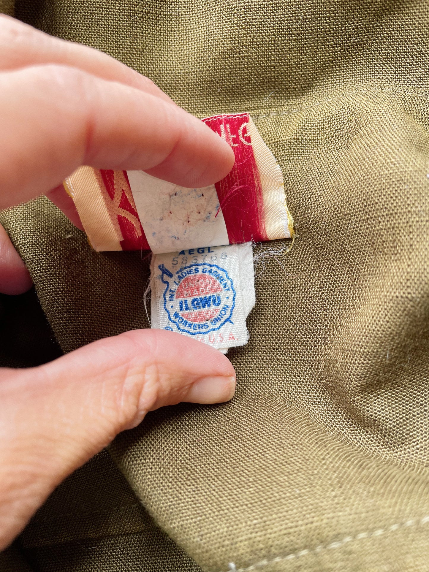 Olive Khaki Shirt Dress