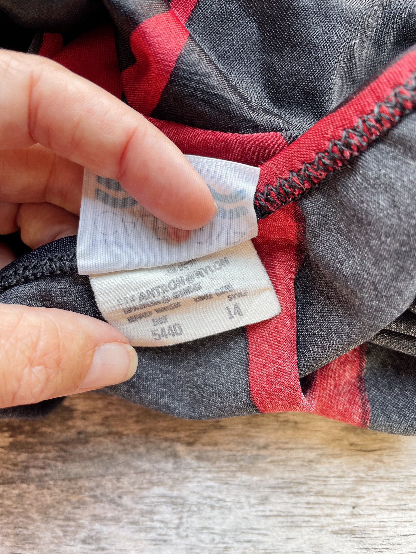 80s Zebra Stripe Ruffle One Piece