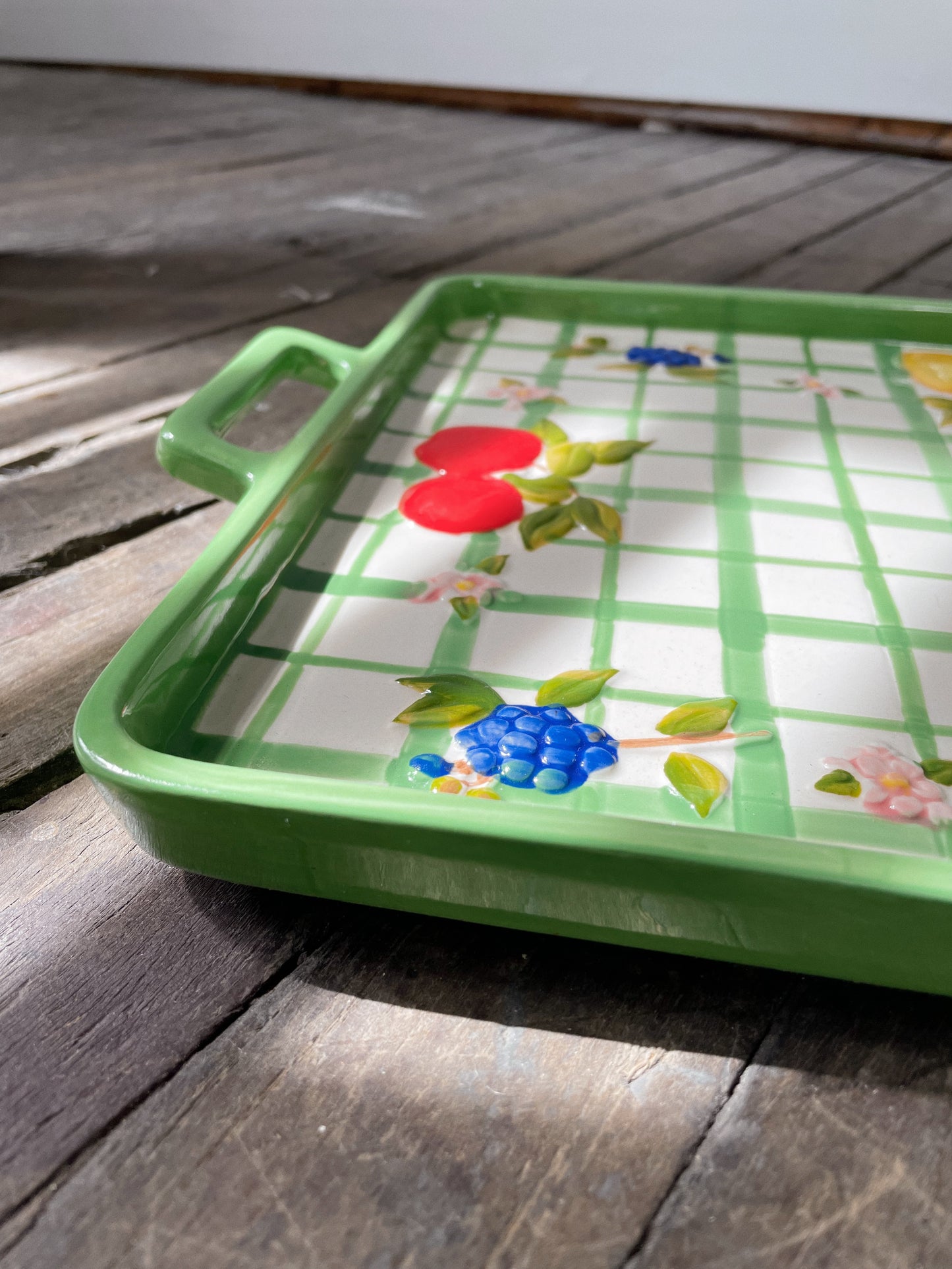 Parisian Picnic Ceramic Tray