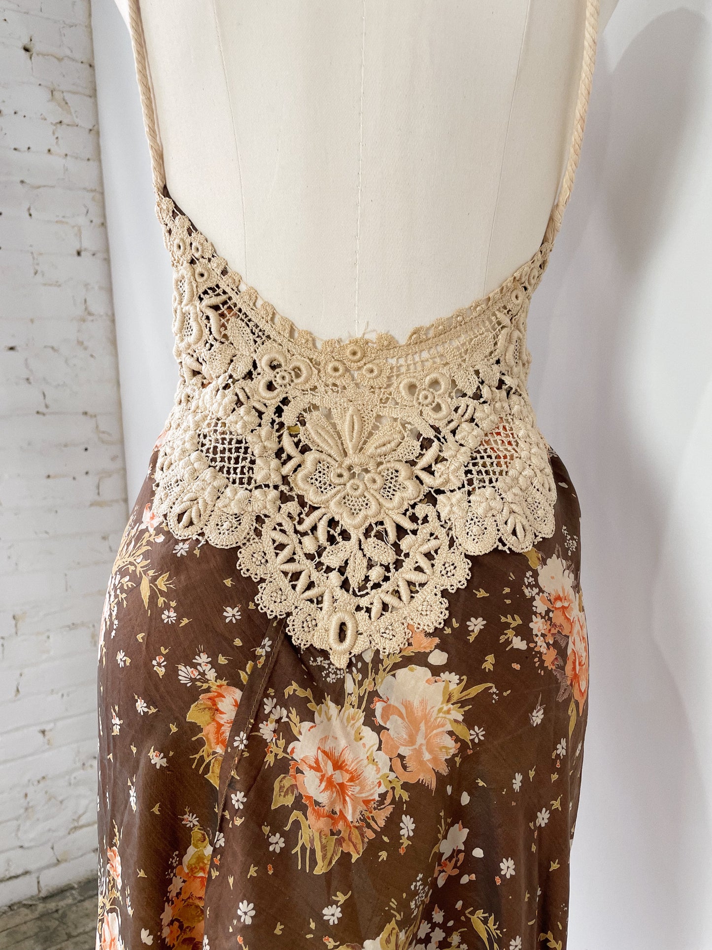 Reworked Silk Scarf Vacay Dress