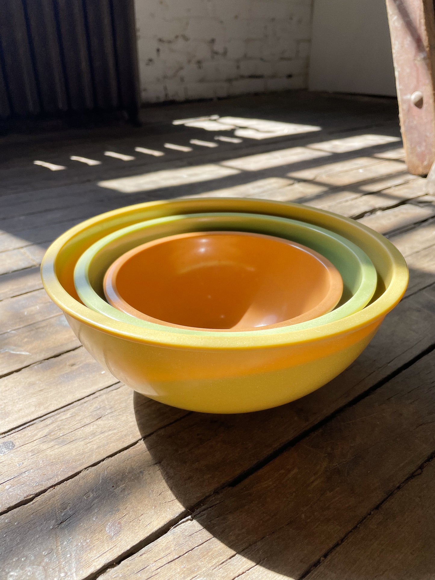 80s Melamine Nesting Bowls