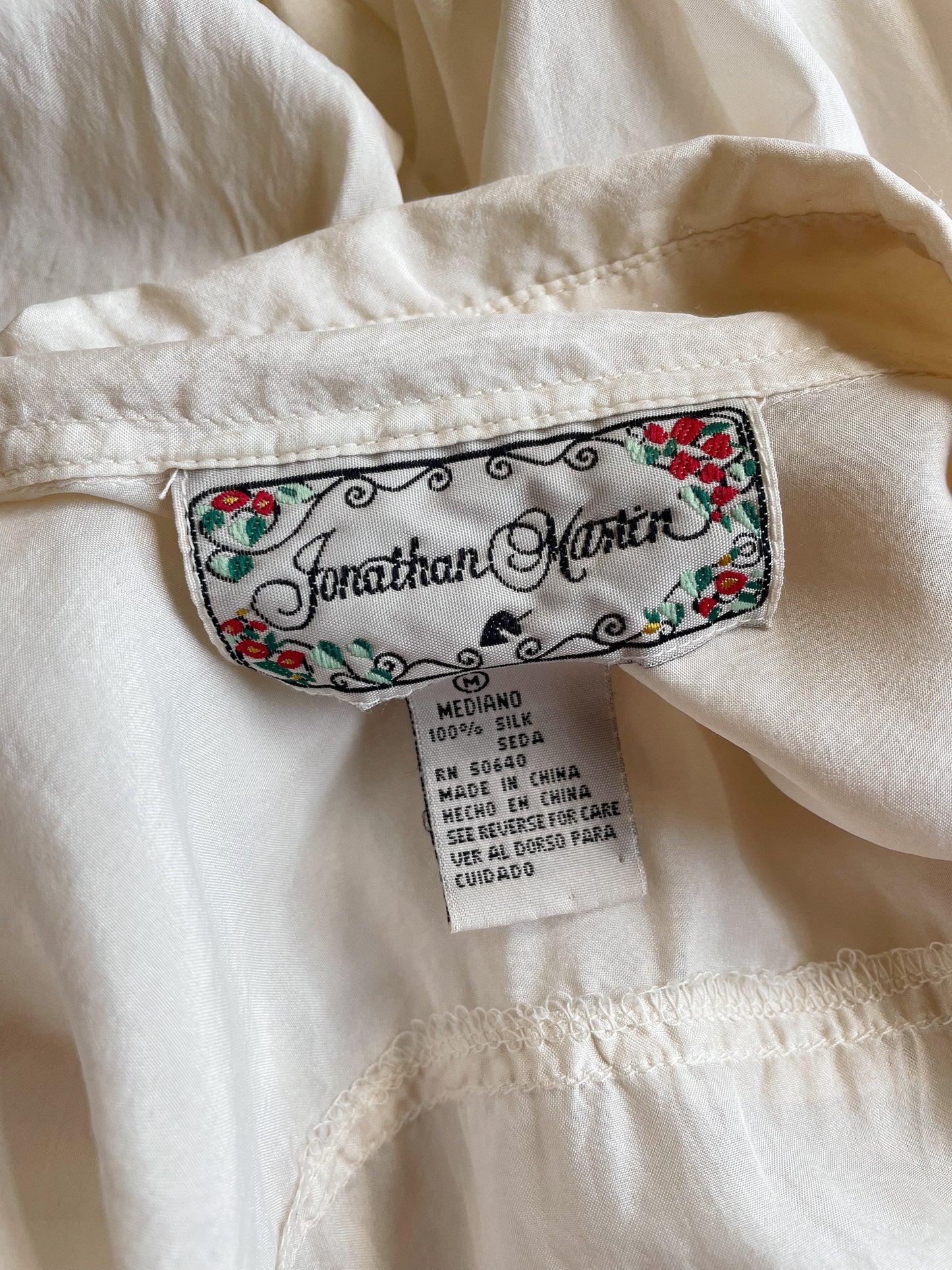 Martin Silk Sheer Blouse