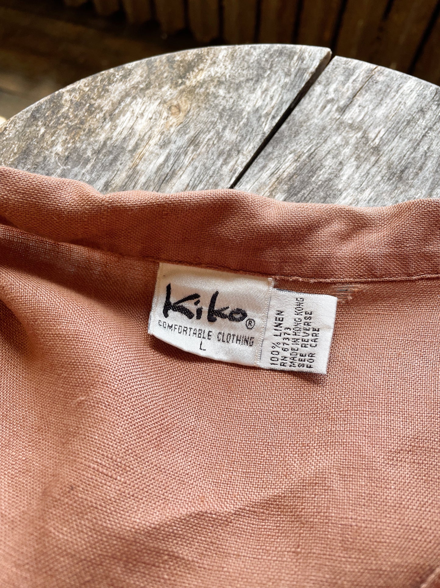 Linen Oversize Blouse