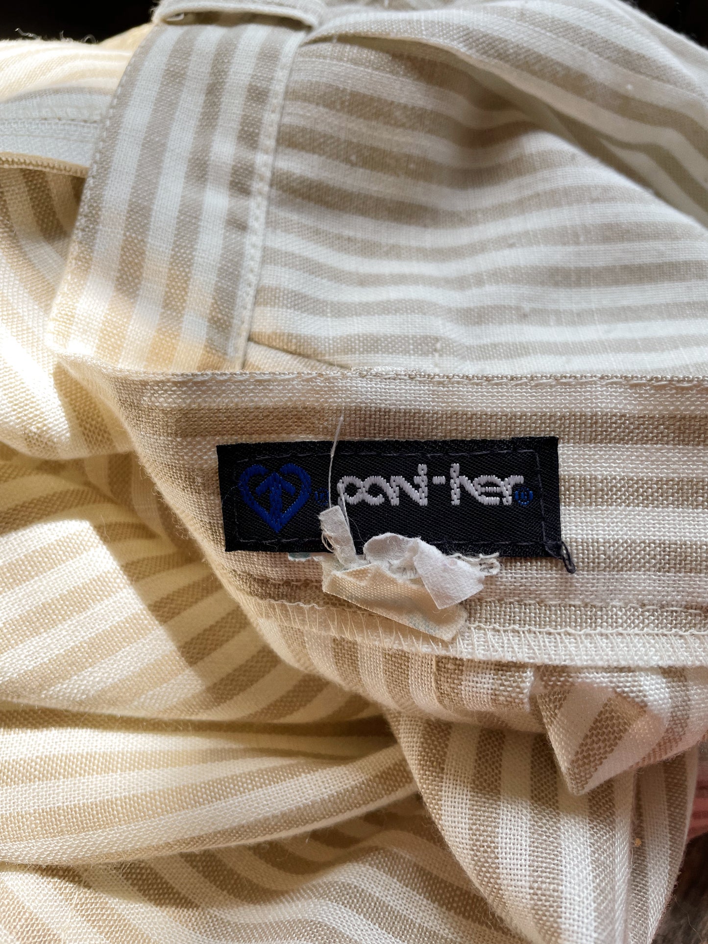 Linen High-Waist Skirt